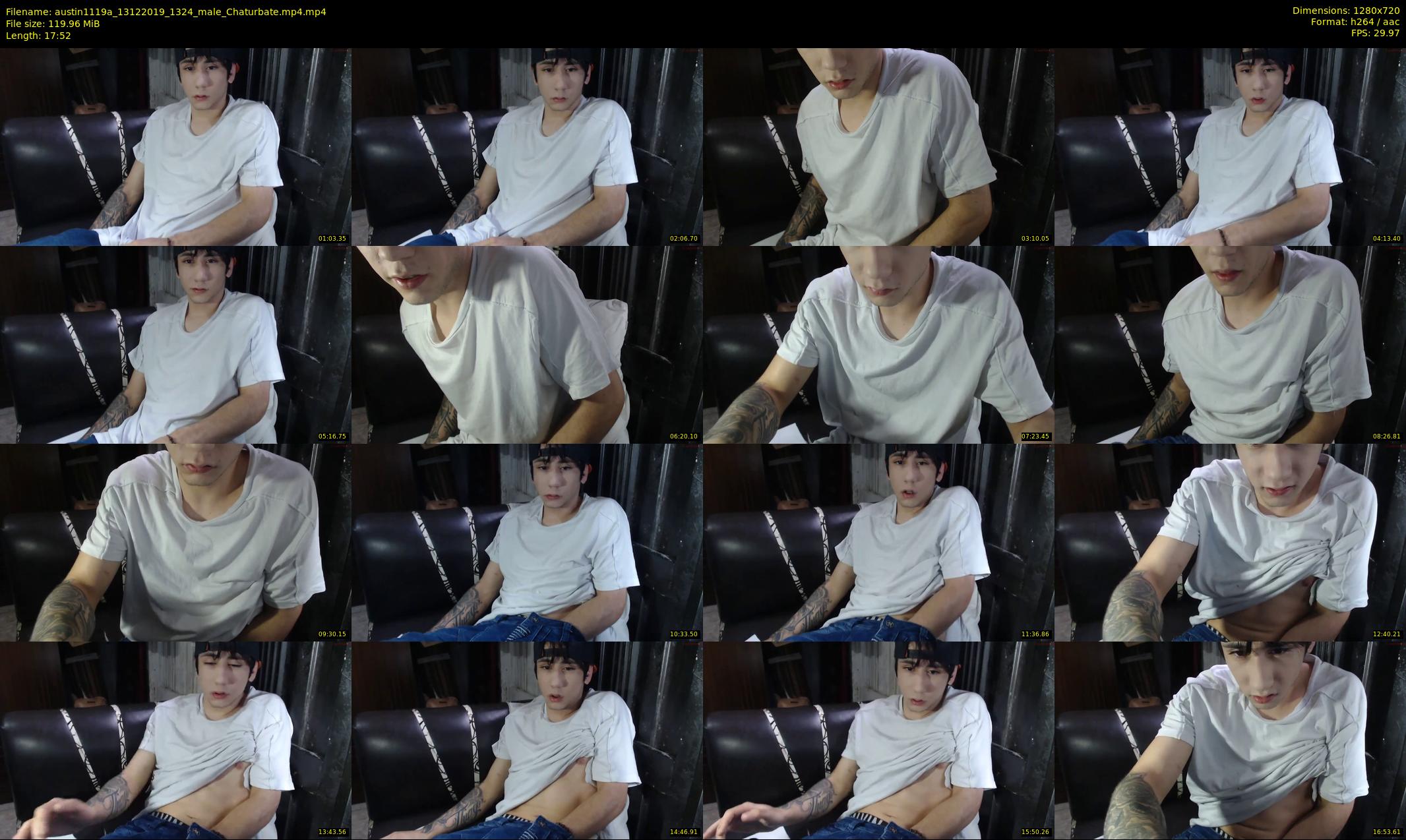 austin1119a — 18 minute Chaturbate male cam show recording, 720p, Dec 13, 2019