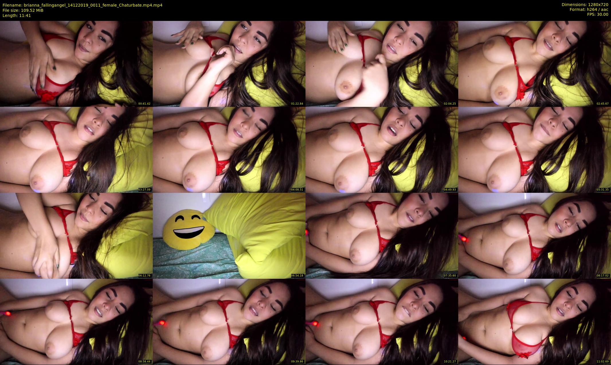 brianna_fallingangel — 12 minute Chaturbate female cam show recording, 720p, Dec 14, 2019