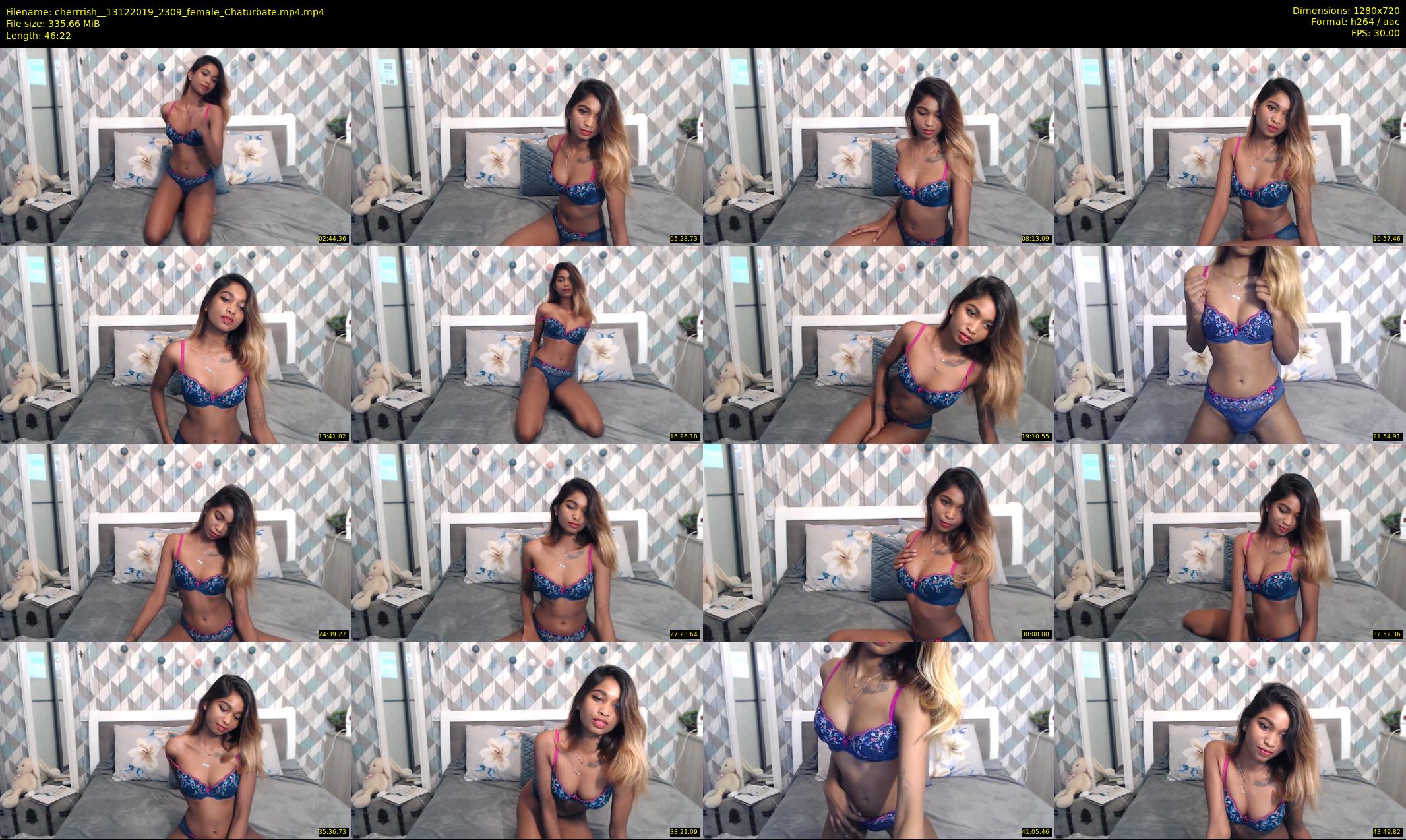 cherrrish_ — 47 minute Chaturbate female cam show recording, 720p, Dec 13, 2019