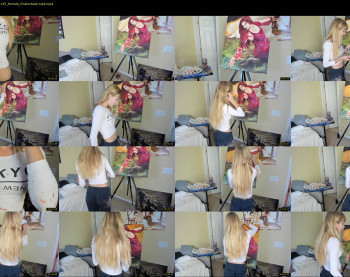 cutiepainter — 113 minute Chaturbate female cam show recording, 720p, Dec 13, 2019