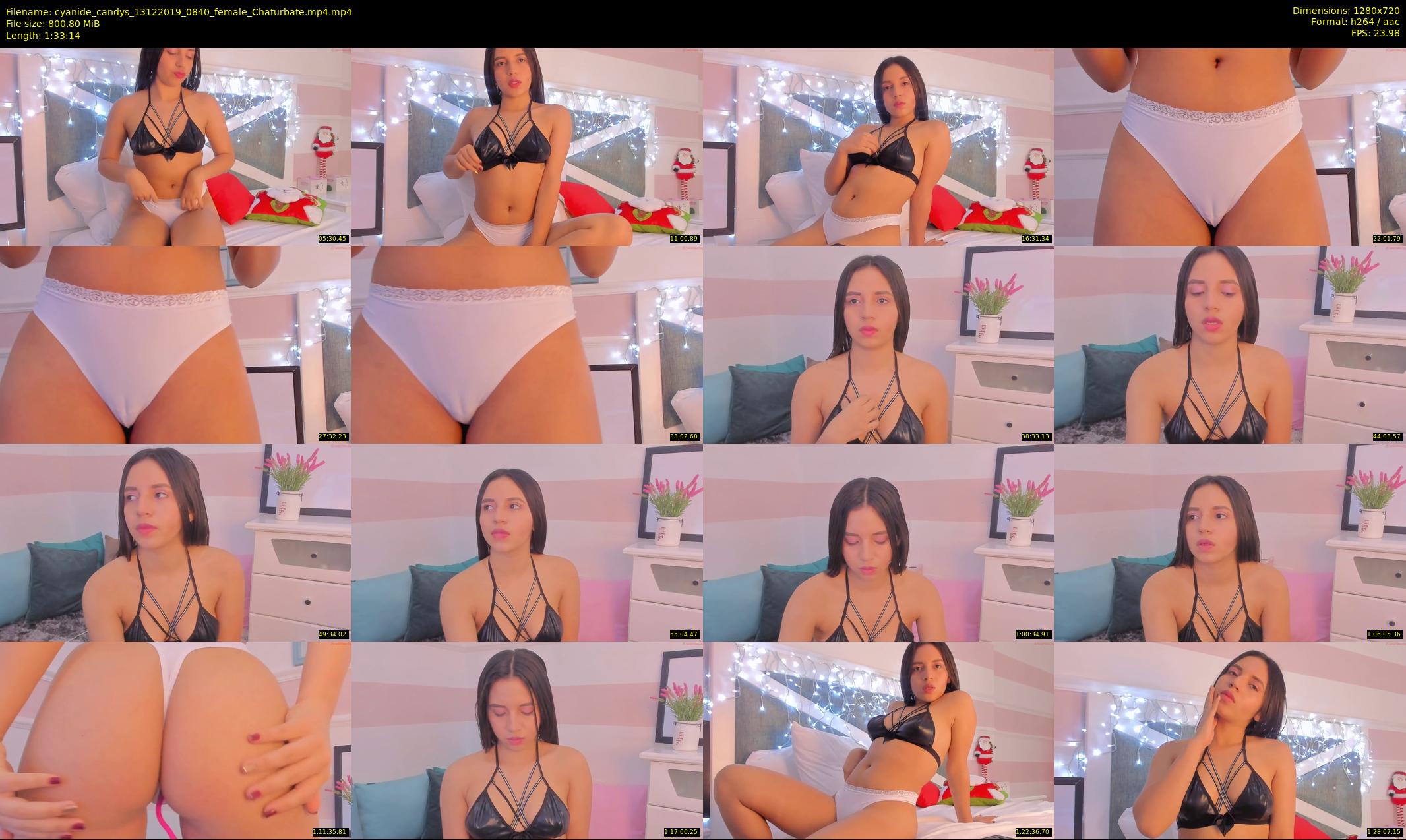 cyanide_candys — 94 minute Chaturbate female cam show recording, 720p, Dec 13, 2019