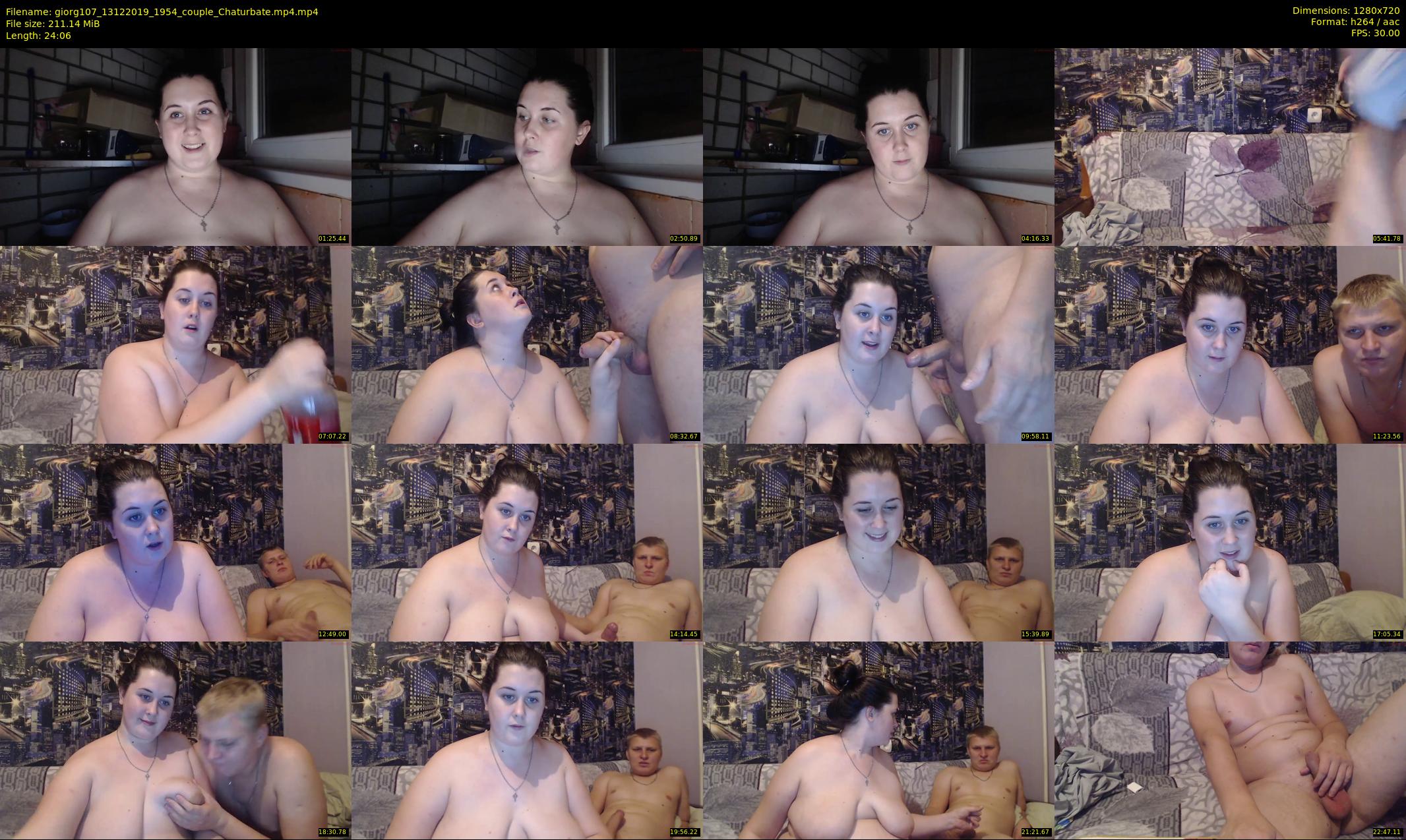 giorg107 — 25 minute Chaturbate couple cam show recording, 720p, Dec 13, 2019