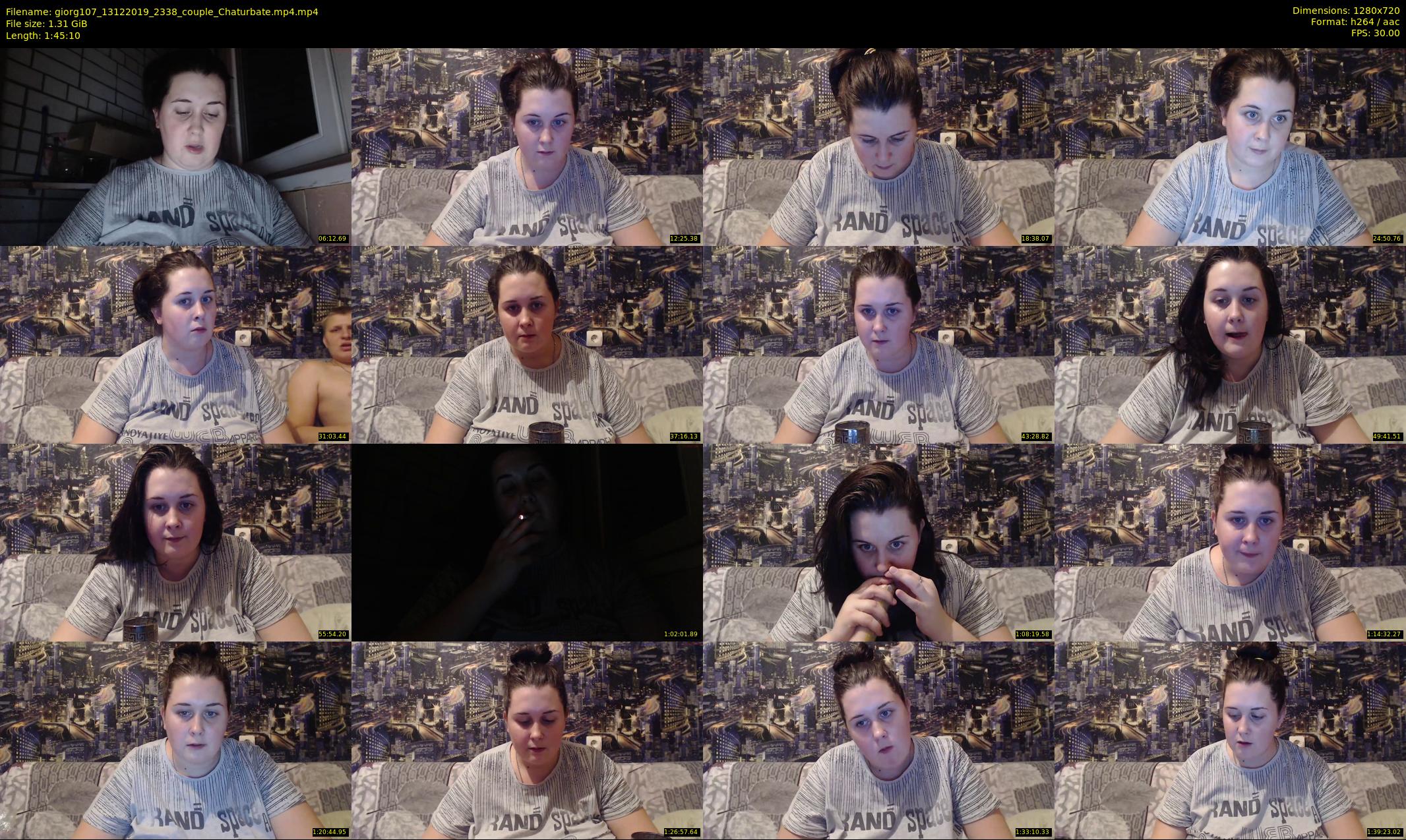 giorg107 — 106 minute Chaturbate couple cam show recording, 720p, Dec 13, 2019