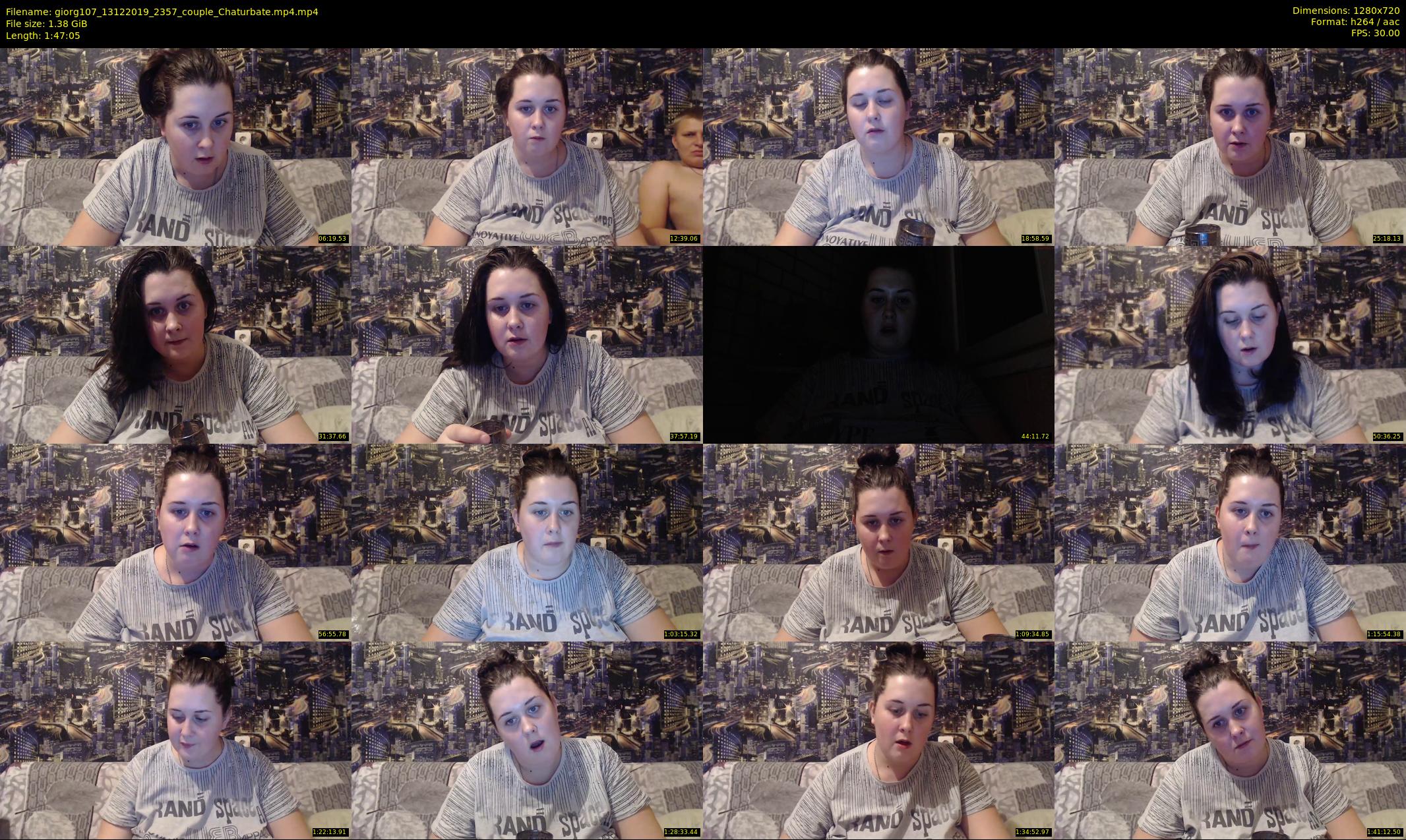 giorg107 — 108 minute Chaturbate couple cam show recording, 720p, Dec 13, 2019