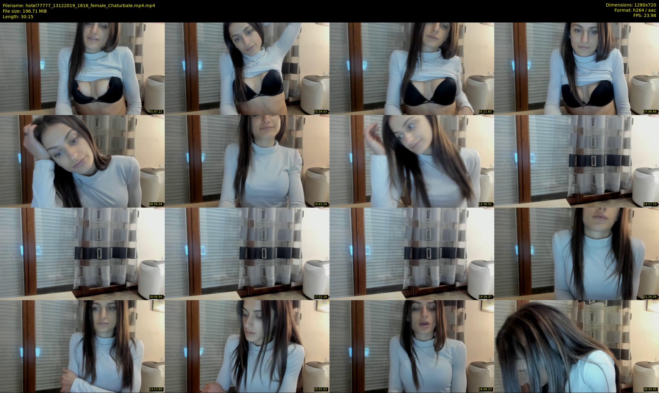 hotel77777 — 31 minute Chaturbate female cam show recording, 720p, Dec 13, 2019