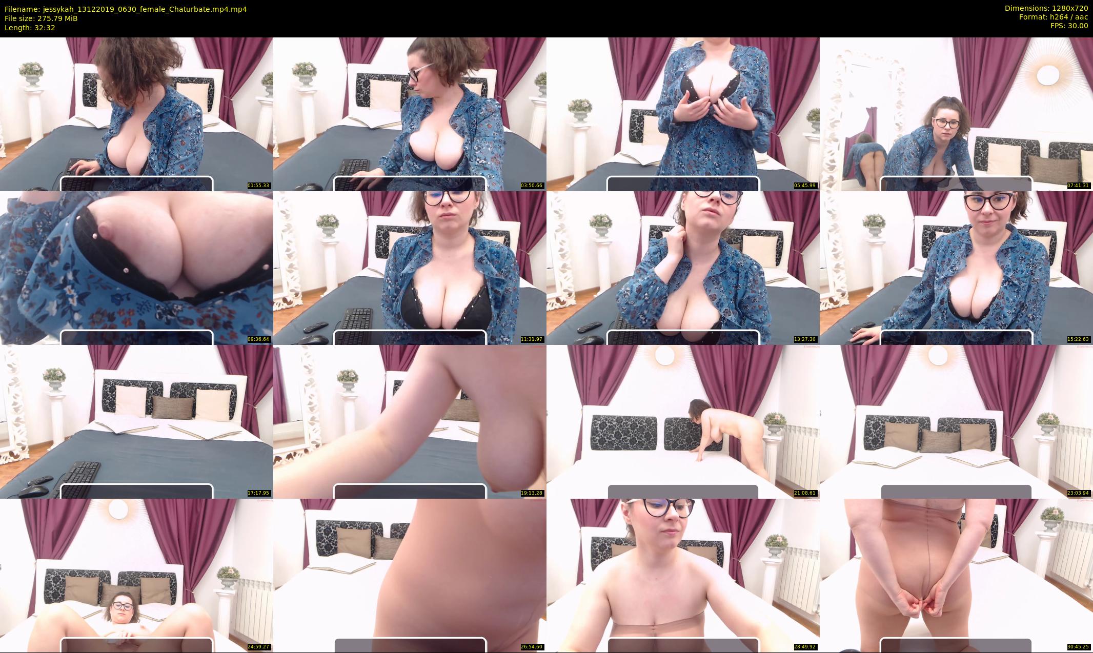 jessykah — 33 minute Chaturbate female cam show recording, 720p, Dec 13, 2019