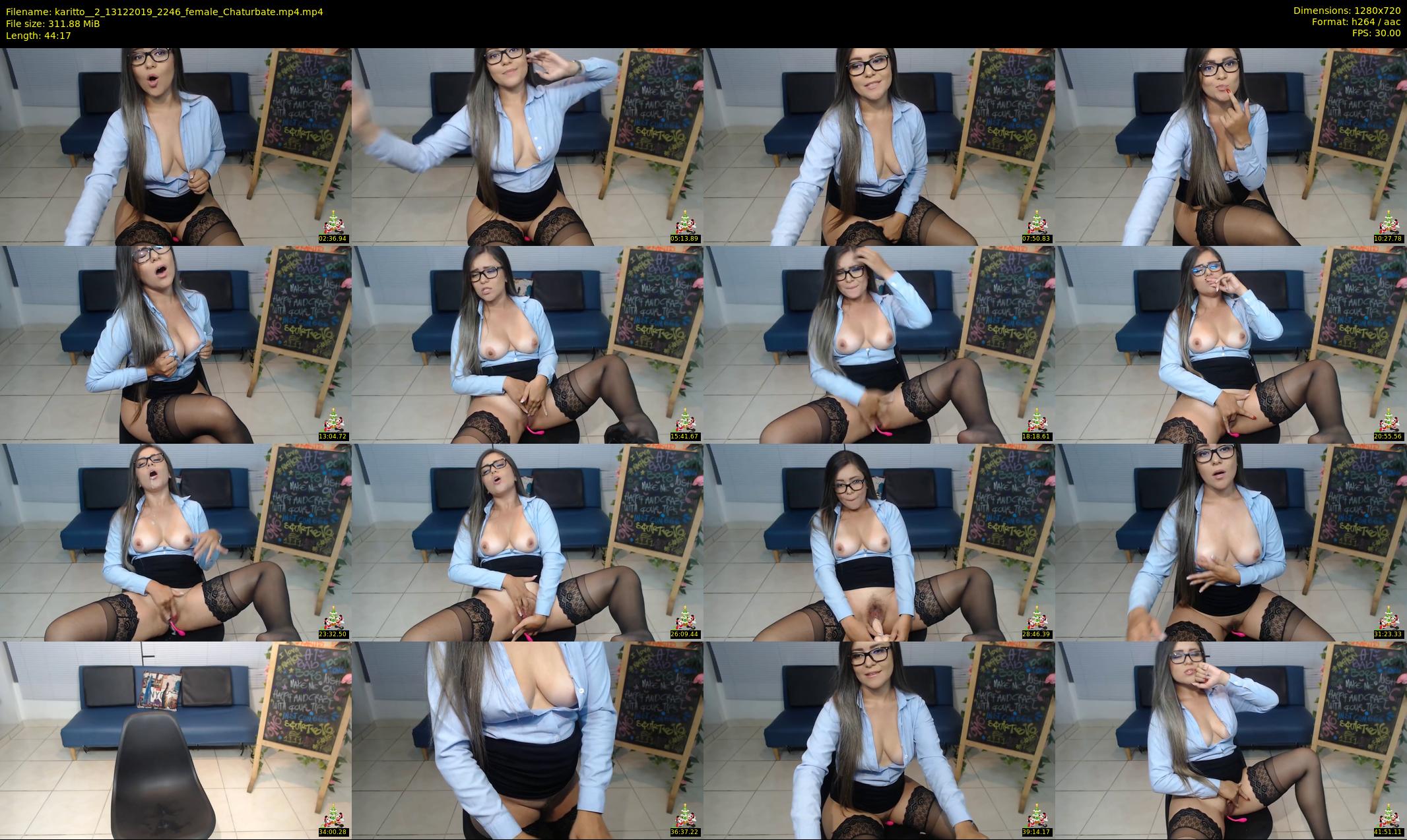 karitto__2 — 45 minute Chaturbate female cam show recording, 720p, Dec 13, 2019
