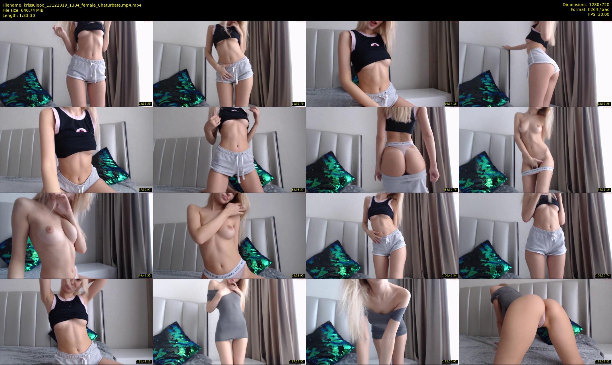 kriss0leoo — 94 minute Chaturbate couple cam show recording, 720p, Dec 13, 2019