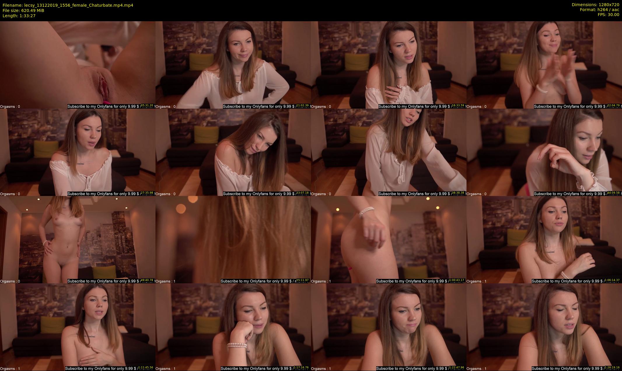lecsy — 94 minute Chaturbate female cam show recording, 720p, Dec 13, 2019