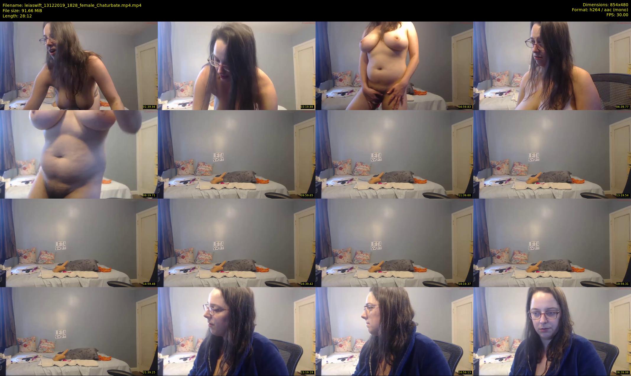 leiaswift — 29 minute Chaturbate female cam show recording, 480p, Dec 13, 2019