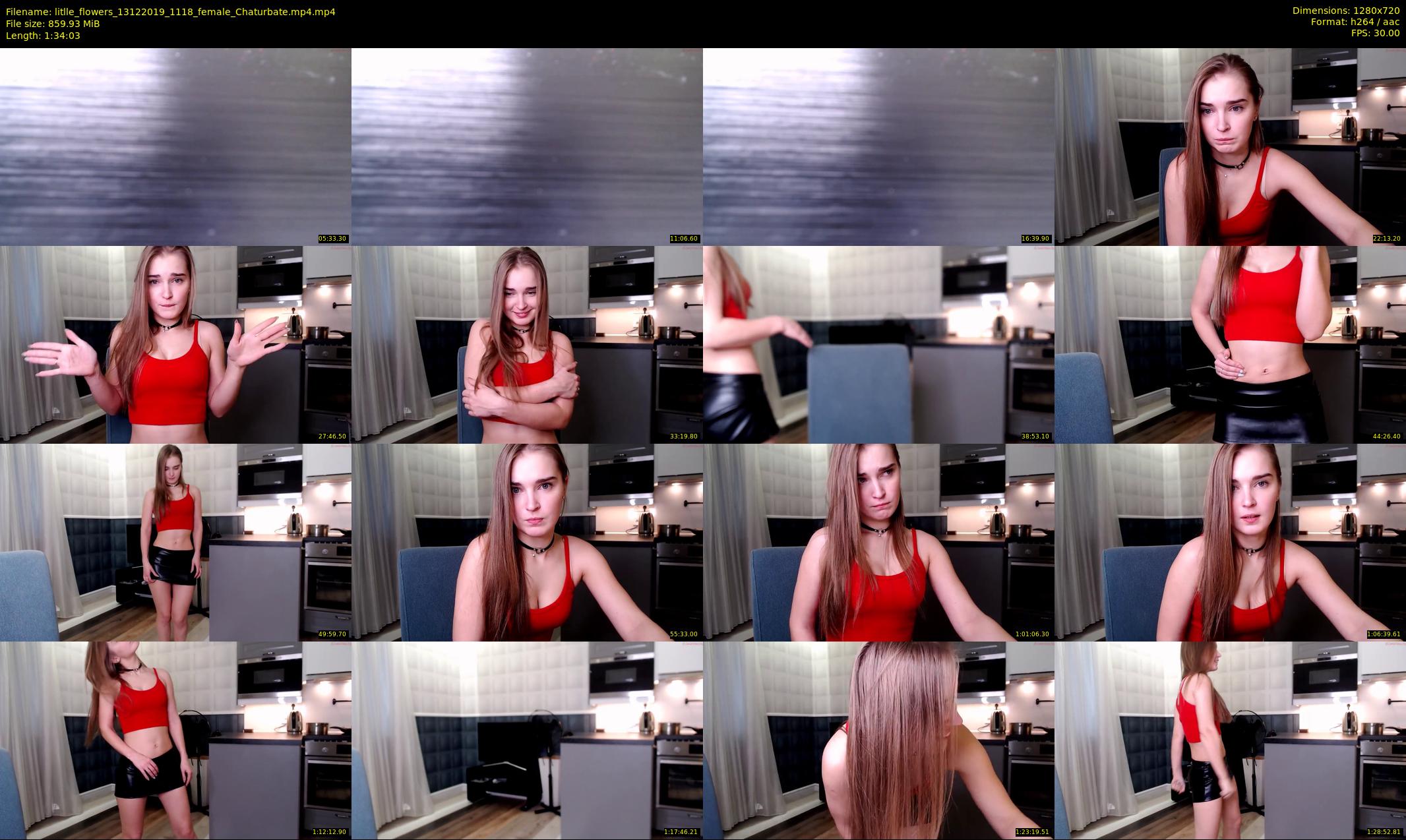 litlle_flowers — 95 minute Chaturbate female cam show recording, 720p, Dec 13, 2019