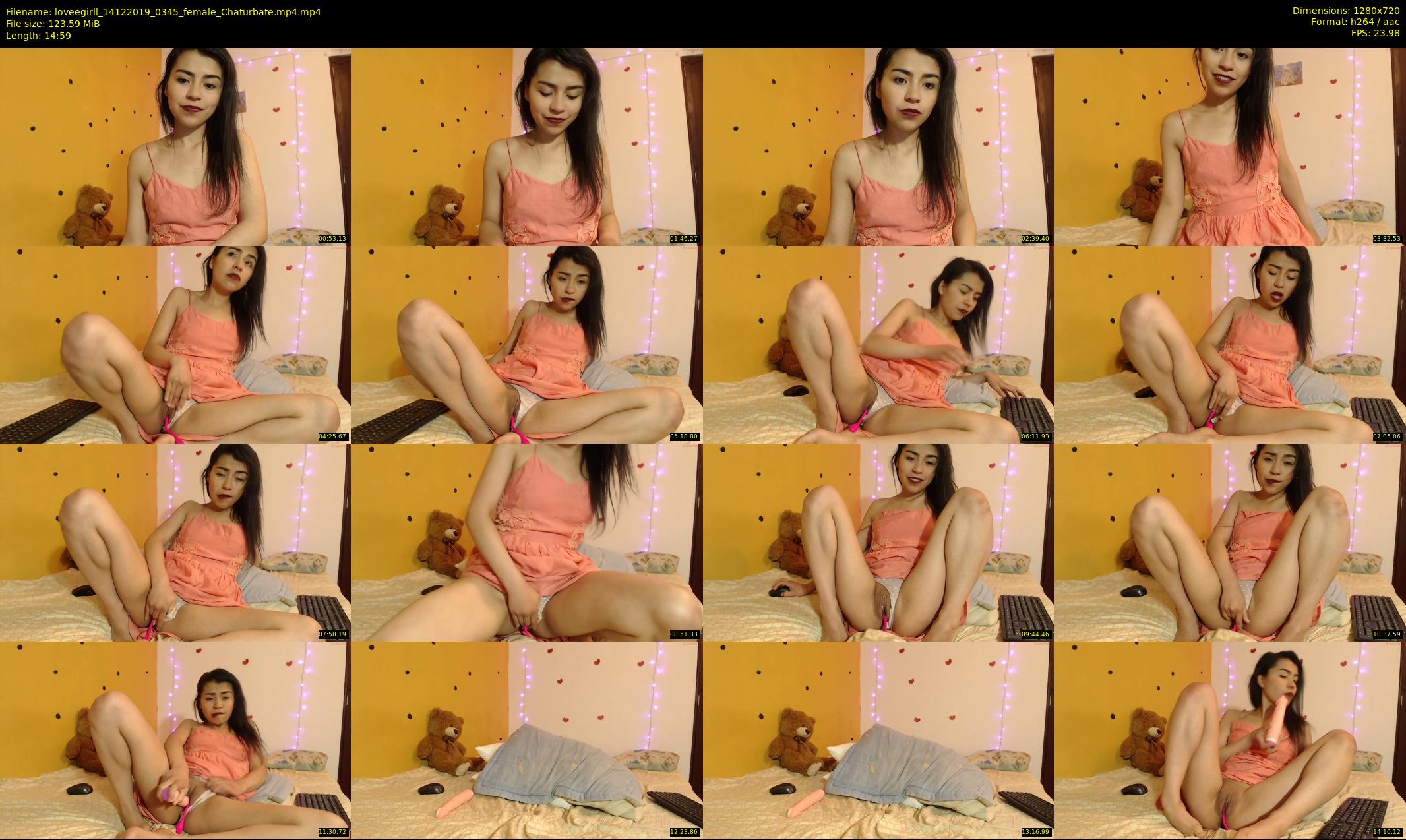 loveegirll — 15 minute Chaturbate female cam show recording, 720p, Dec 14, 2019