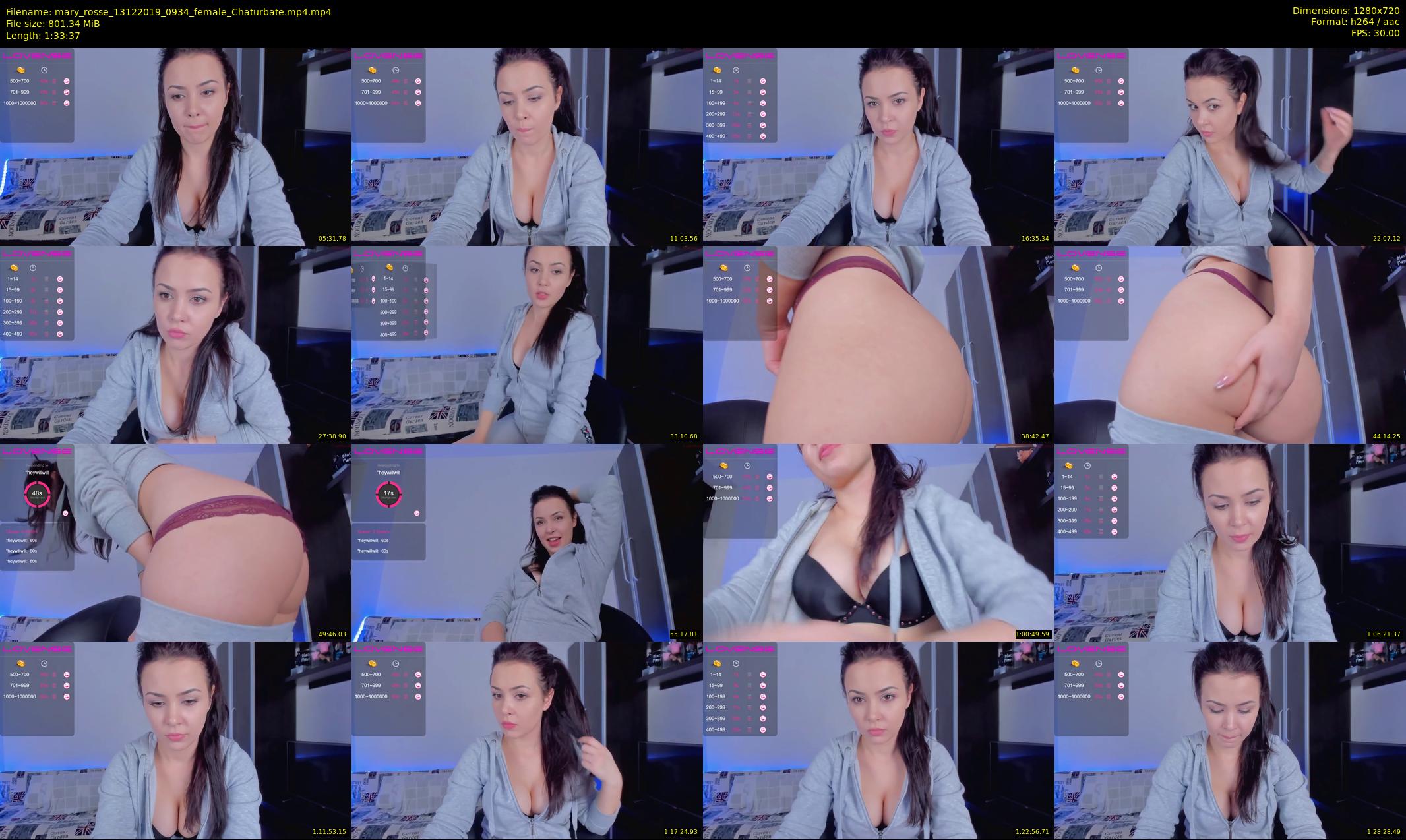mary_rosse — 94 minute Chaturbate couple cam show recording, 720p, Dec 13, 2019