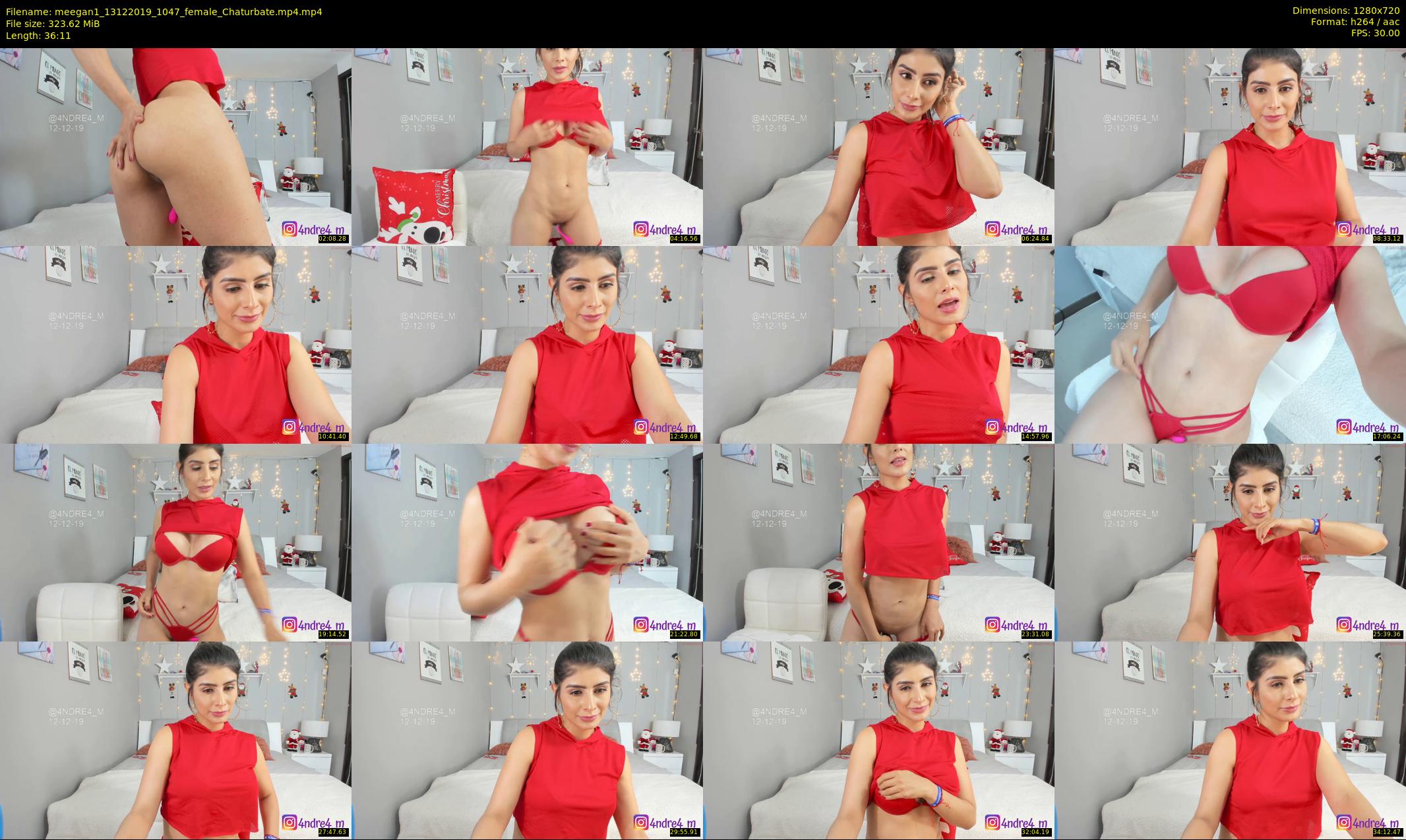 meegan1 — 37 minute Chaturbate female cam show recording, 720p, Dec 13, 2019