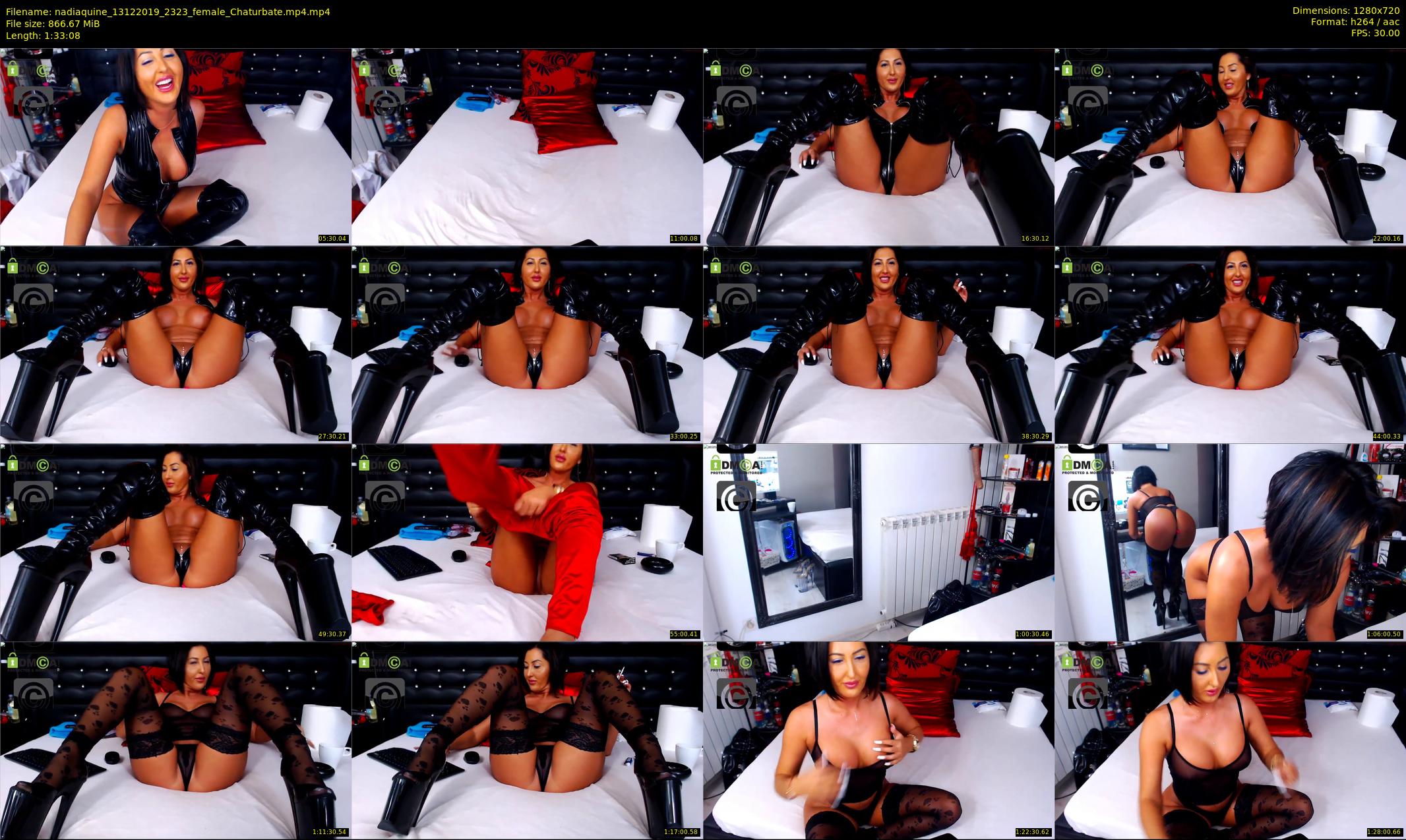 nadiaquine — 94 minute Chaturbate female cam show recording, 720p, Dec 13, 2019