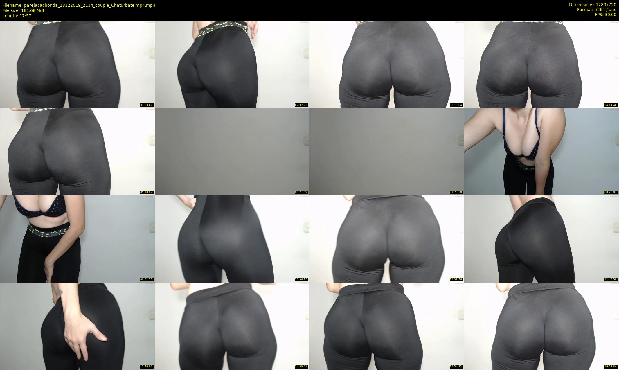 parejacachonda — 18 minute Chaturbate couple cam show recording, 720p, Dec 13, 2019