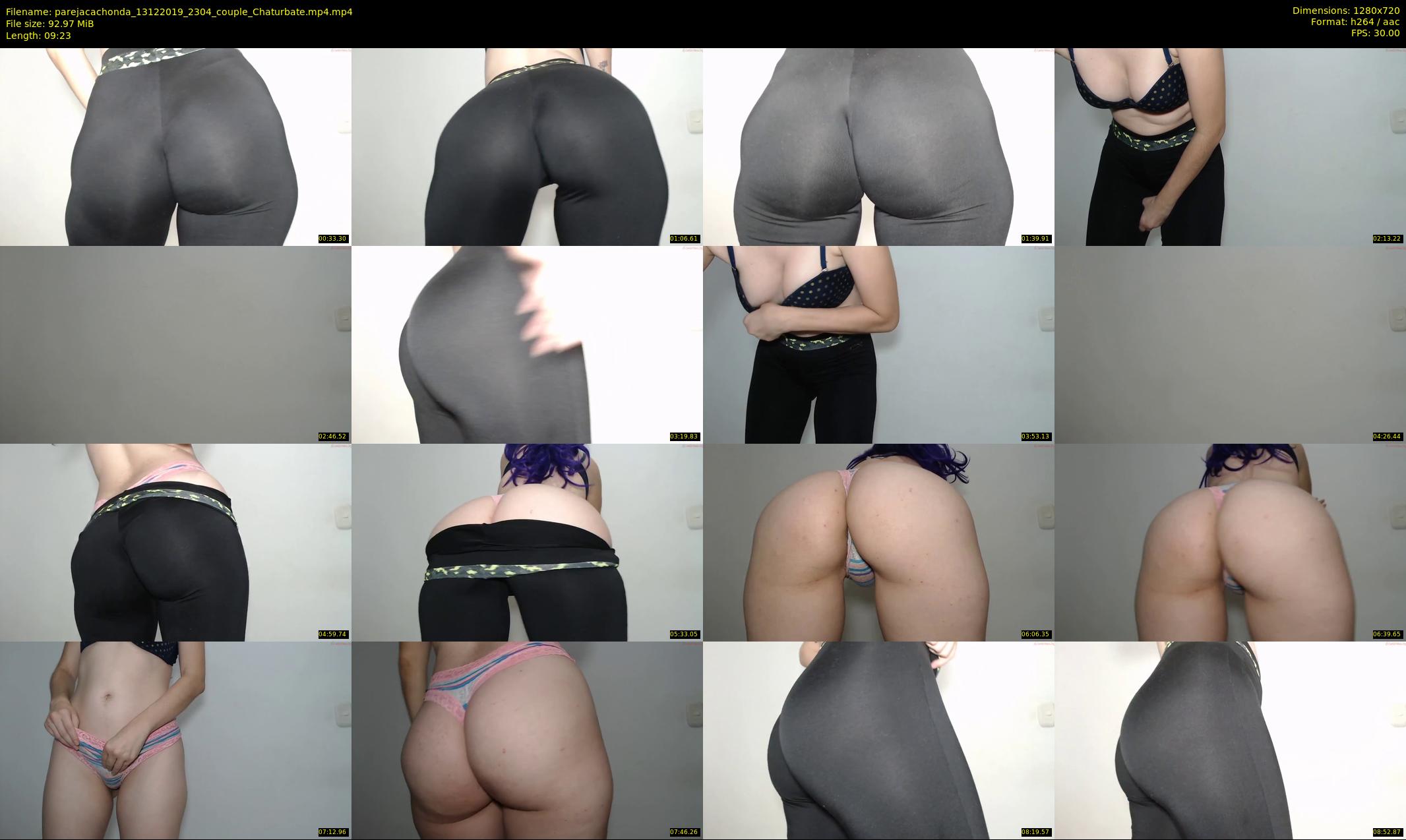 parejacachonda — 10 minute Chaturbate couple cam show recording, 720p, Dec 13, 2019
