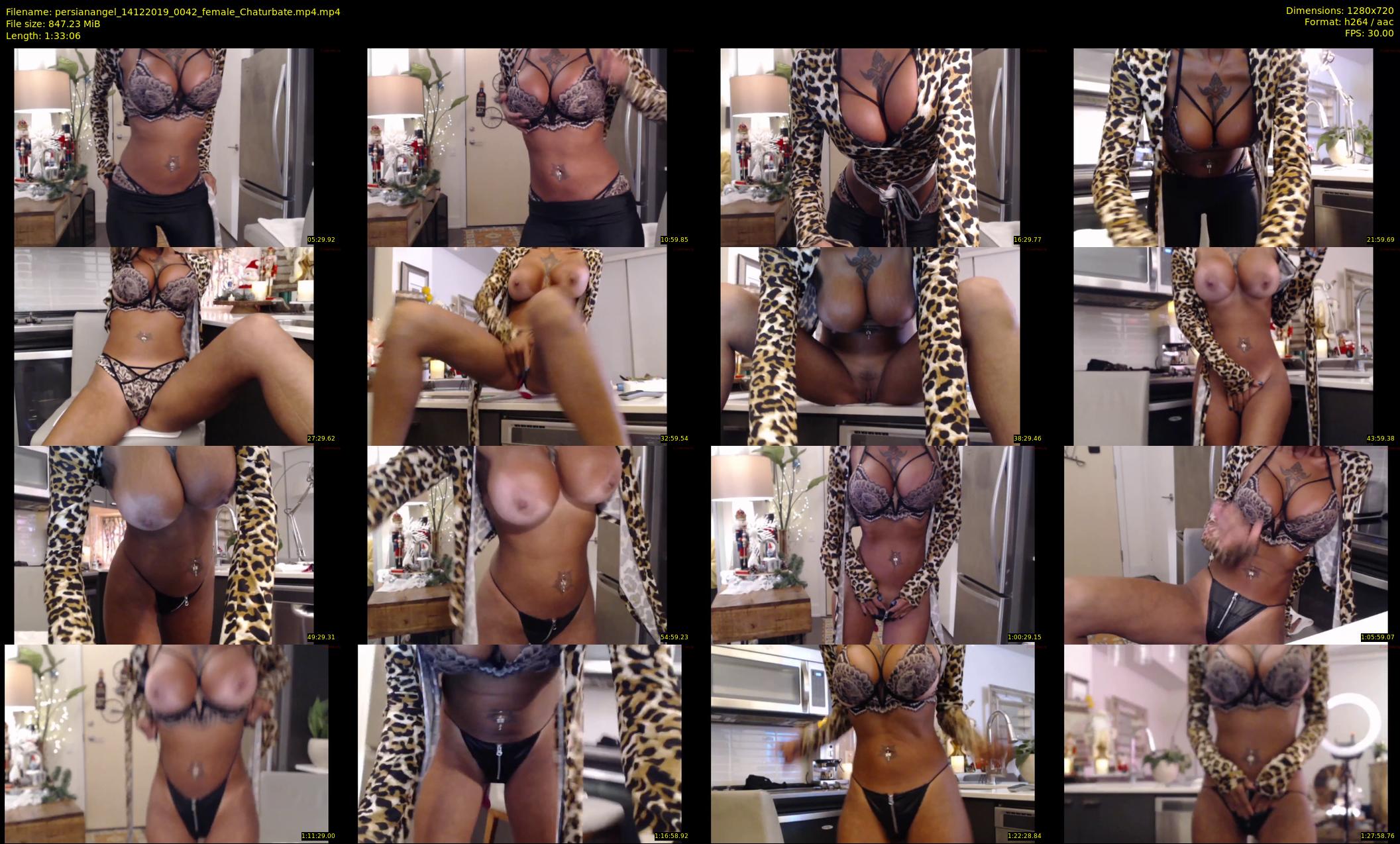 persianangel — 94 minute Chaturbate female cam show recording, 720p, Dec 14, 2019