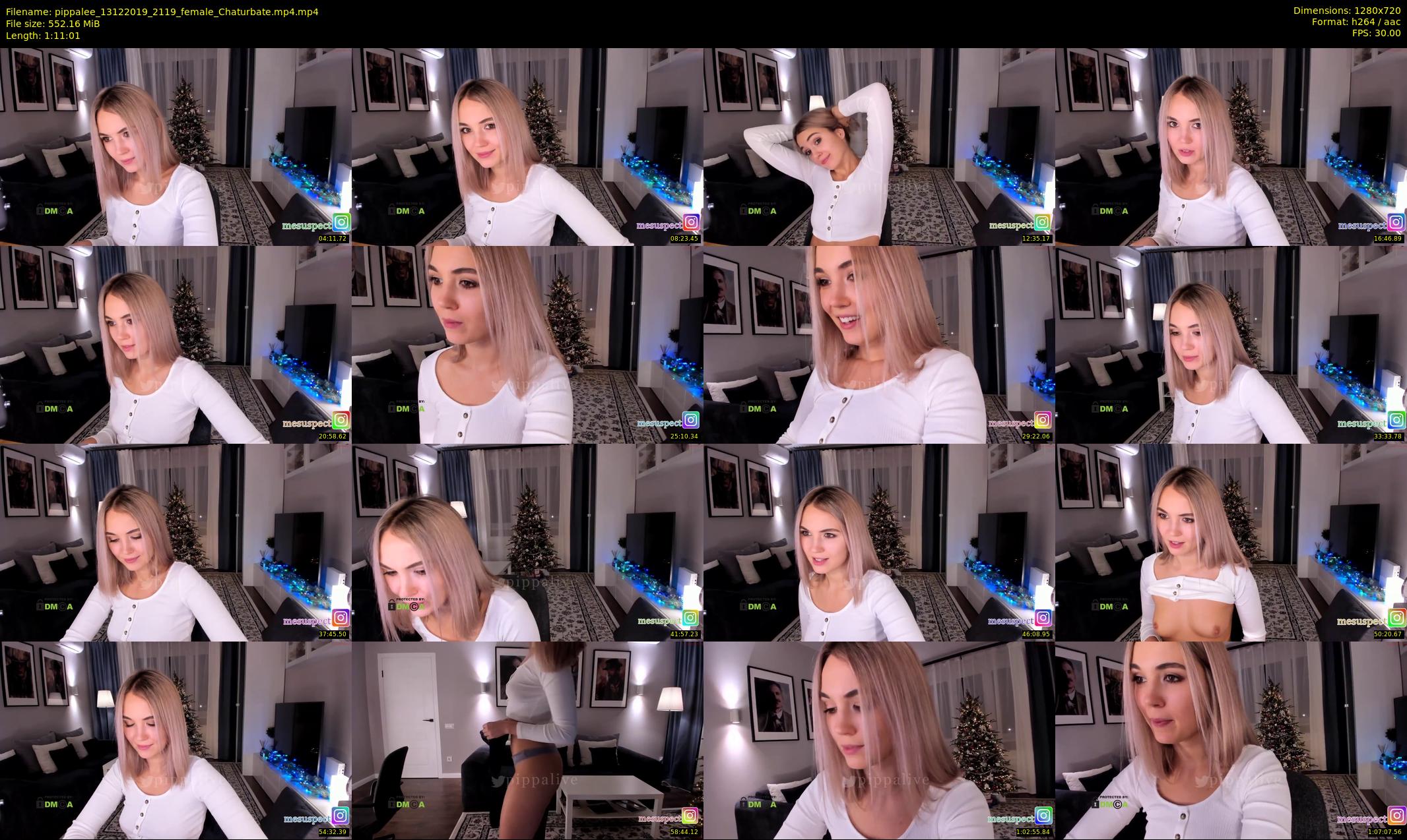 pippalee — 72 minute Chaturbate female cam show recording, 720p, Dec 13, 2019