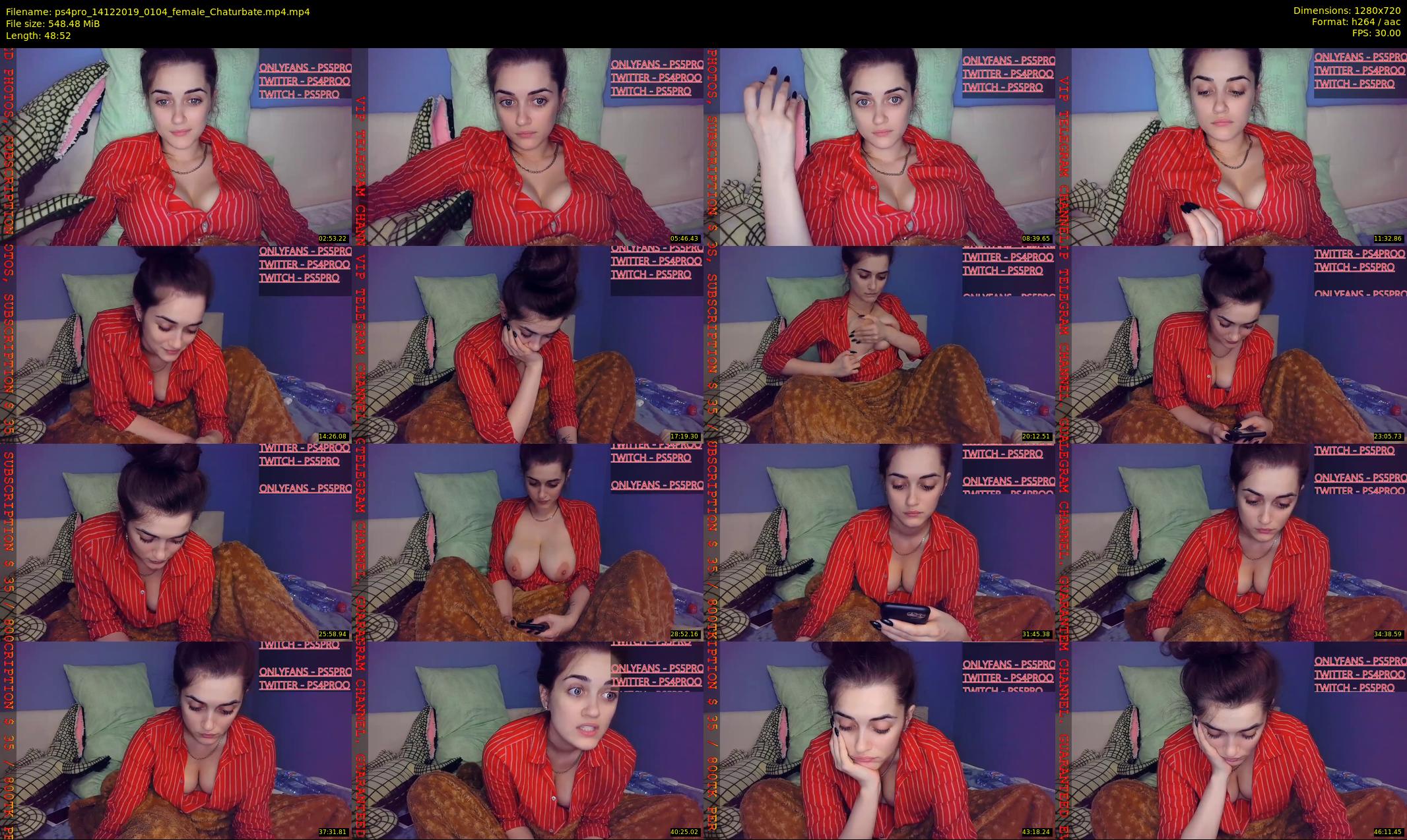 ps4pro — 49 minute Chaturbate female cam show recording, 720p, Dec 14, 2019