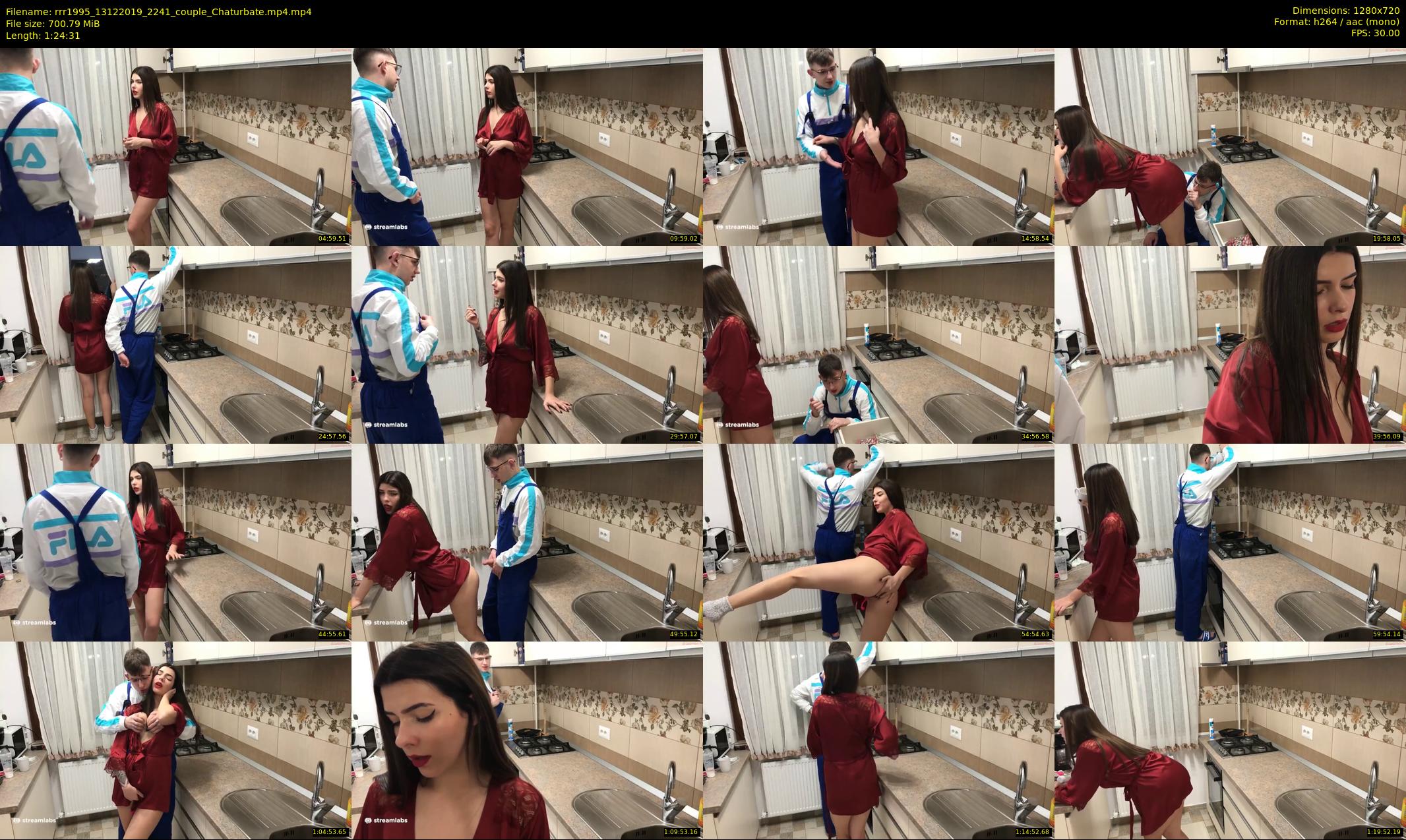 rrr1995 — 85 minute Chaturbate couple cam show recording, 720p, Dec 13, 2019
