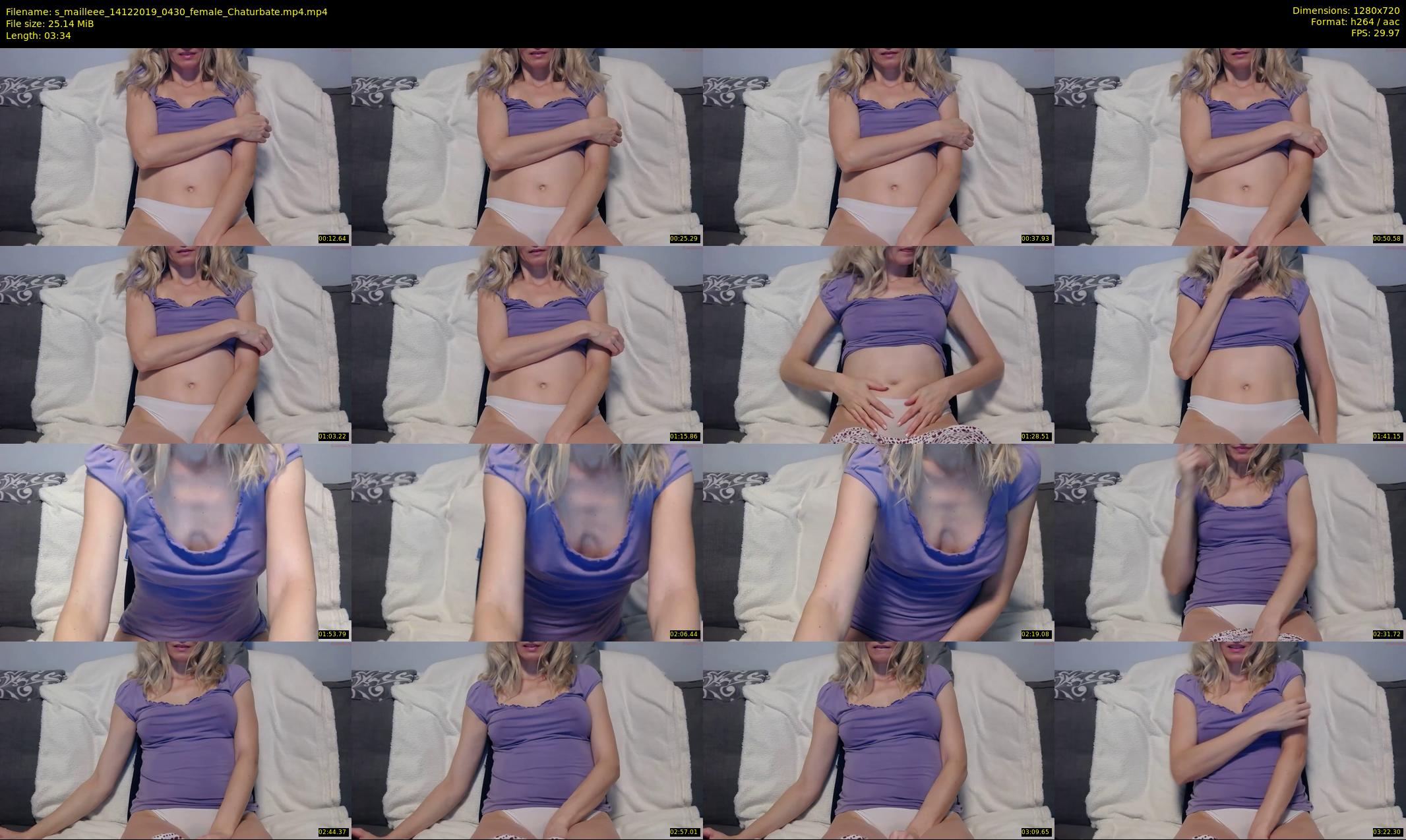 s_mailleee — 4 minute Chaturbate female cam show recording, 720p, Dec 14, 2019