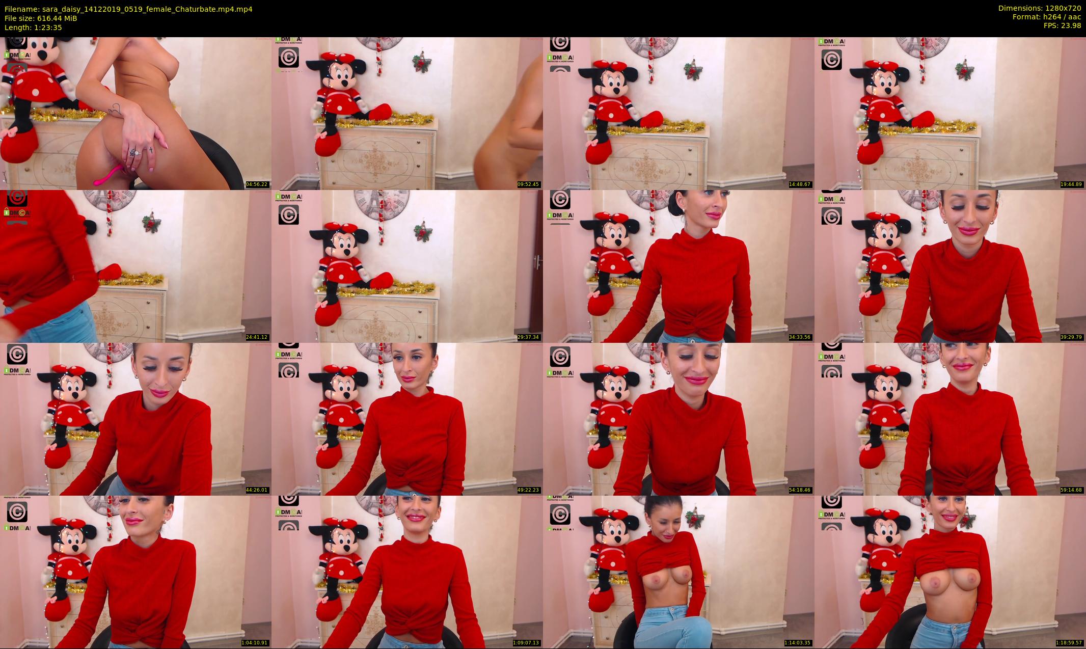 sara_daisy — 84 minute Chaturbate female cam show recording, 720p, Dec 14, 2019