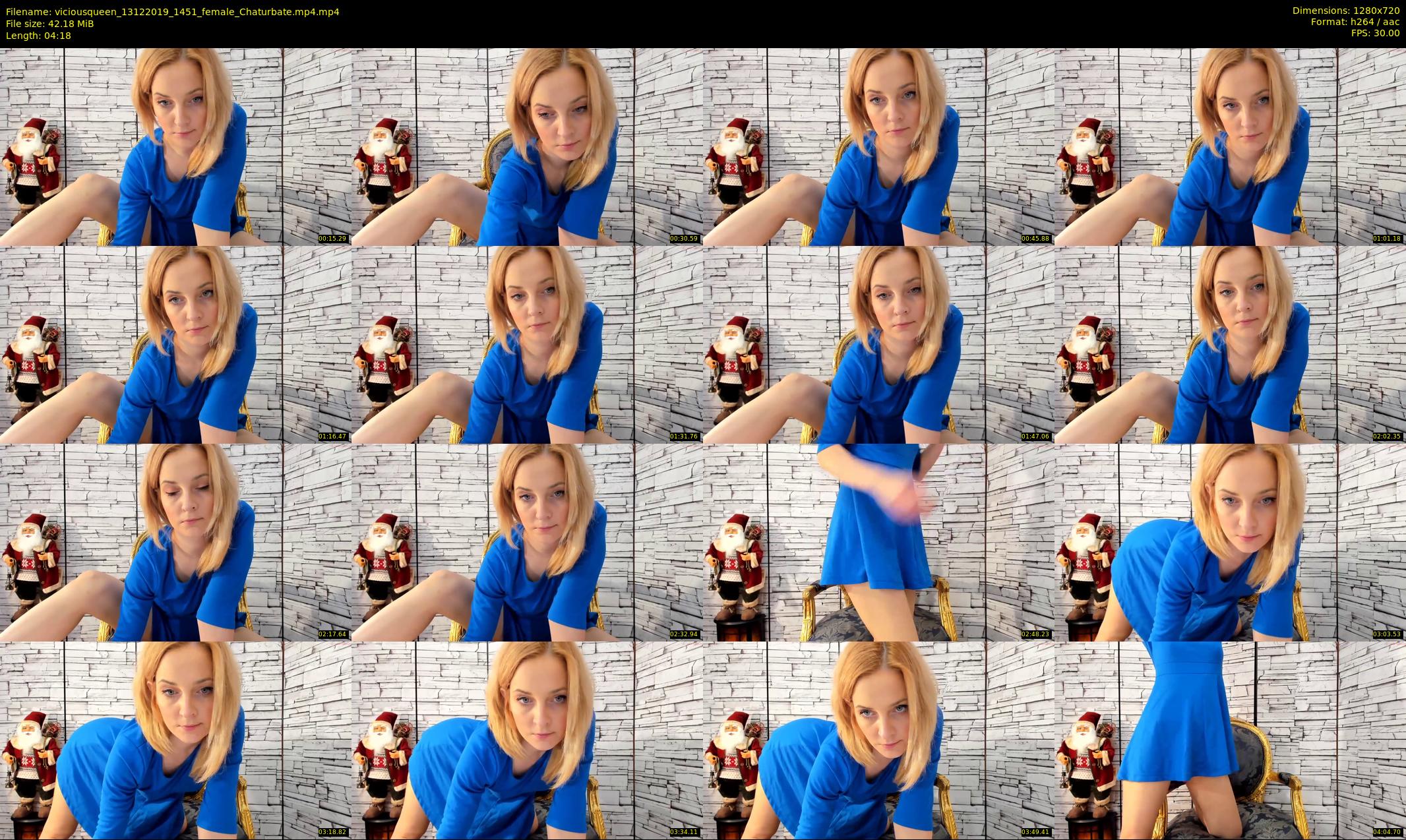 viciousqueen — 5 minute Chaturbate female cam show recording, 720p, Dec 13, 2019