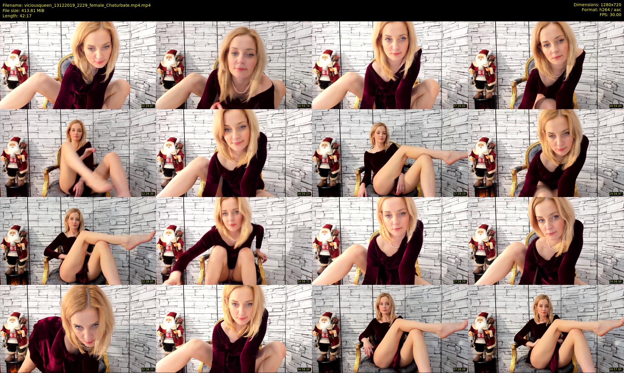 viciousqueen — 43 minute Chaturbate female cam show recording, 720p, Dec 13, 2019