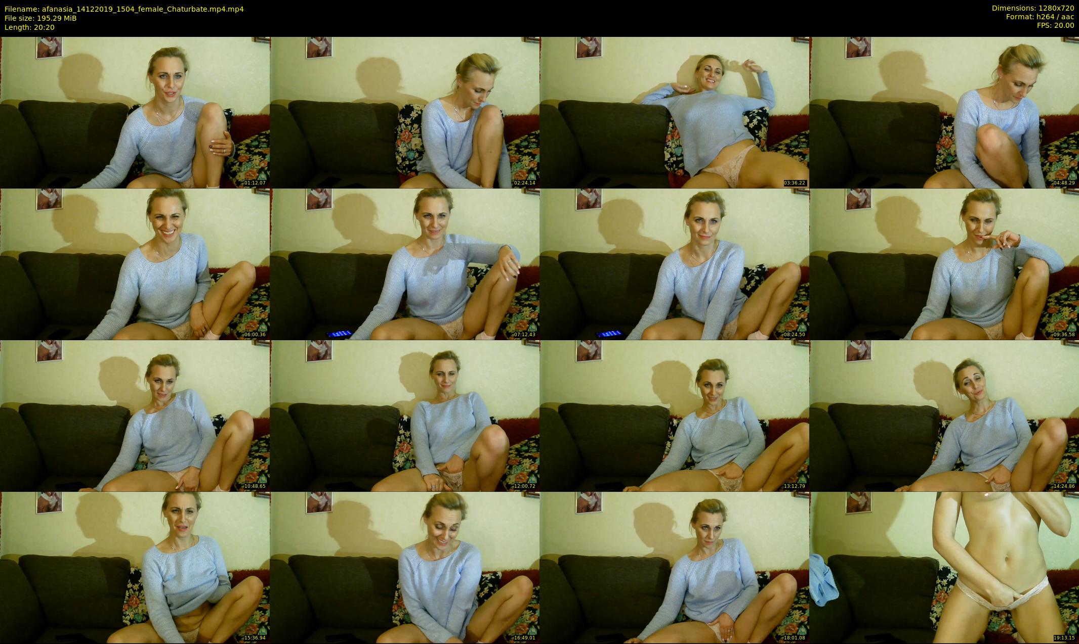 afanasia — 21 minute Chaturbate female cam show recording, 720p, Dec 14, 2019