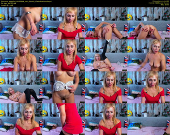 agatafox — 74 minute Chaturbate female cam show recording, 480p, Dec 14, 2019