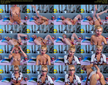 agatafox — 59 minute Chaturbate female cam show recording, 480p, Dec 14, 2019