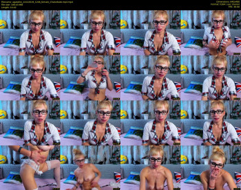 agatafox — 15 minute Chaturbate female cam show recording, 480p, Dec 14, 2019
