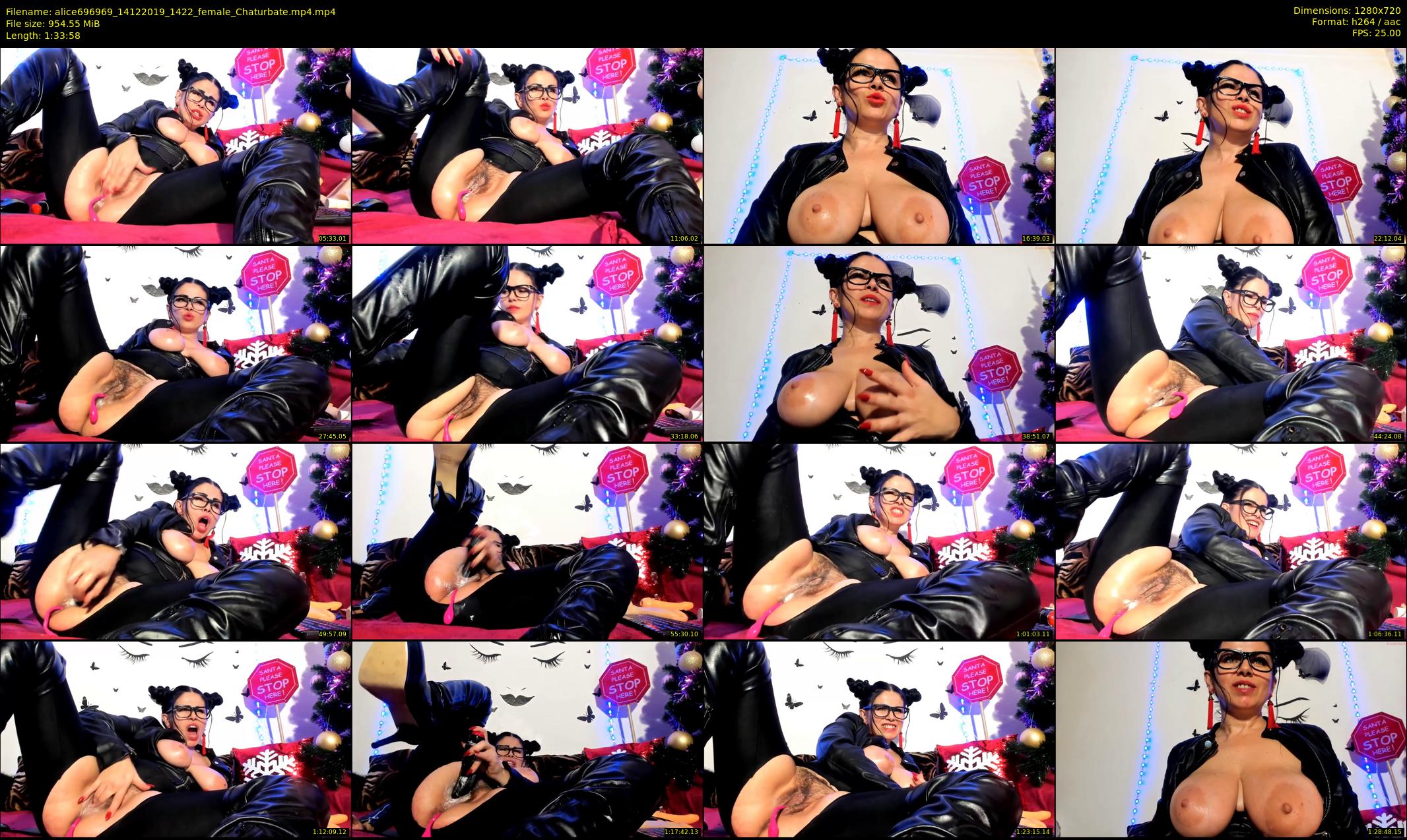 alice696969 — 94 minute Chaturbate female cam show recording, 720p, Dec 14, 2019