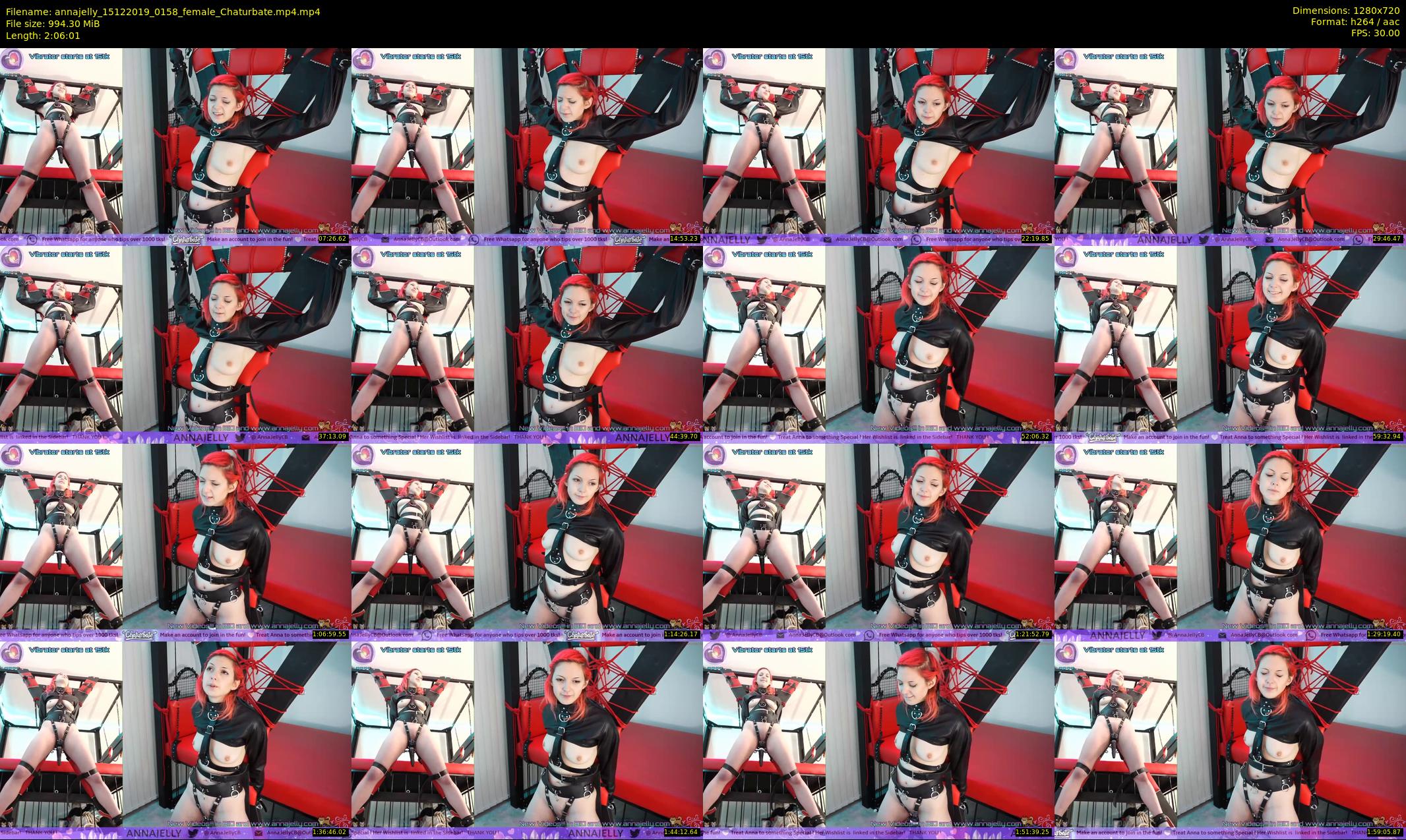 annajelly — 127 minute Chaturbate couple cam show recording, 720p, Dec 15, 2019