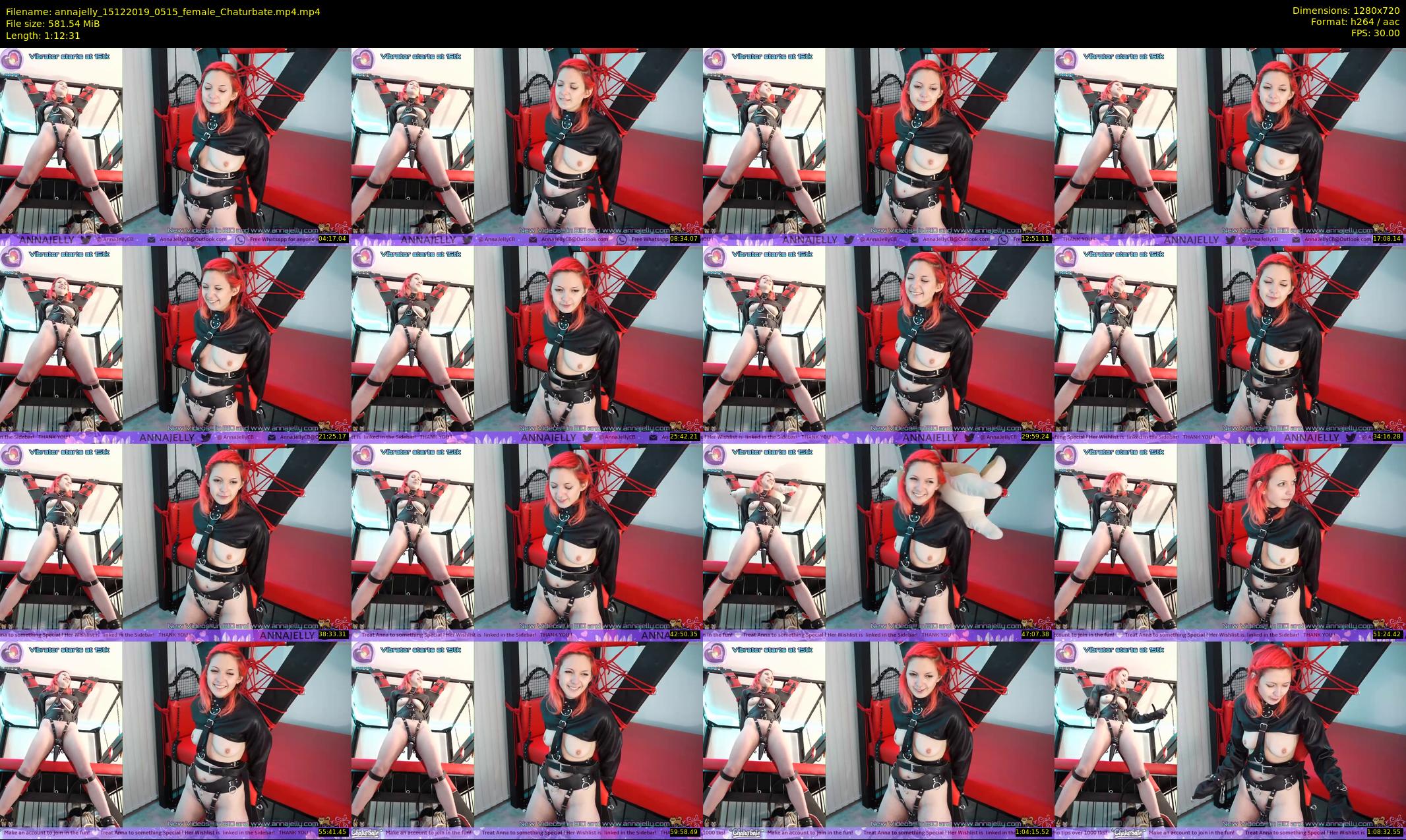 annajelly — 73 minute Chaturbate couple cam show recording, 720p, Dec 15, 2019
