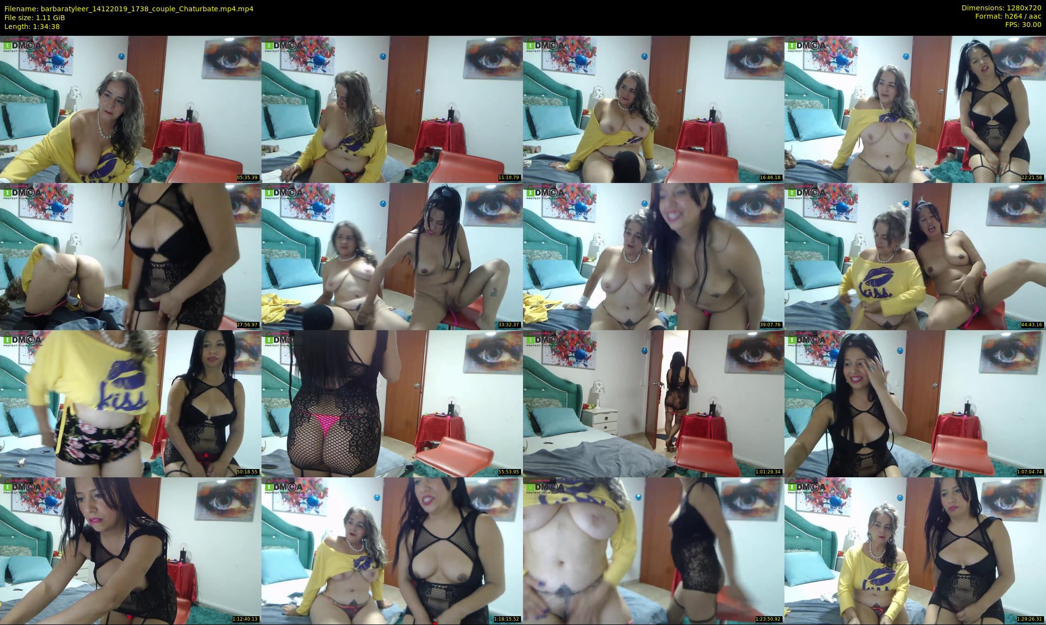 barbaratyleer — 95 minute Chaturbate couple cam show recording, 720p, Dec 14, 2019