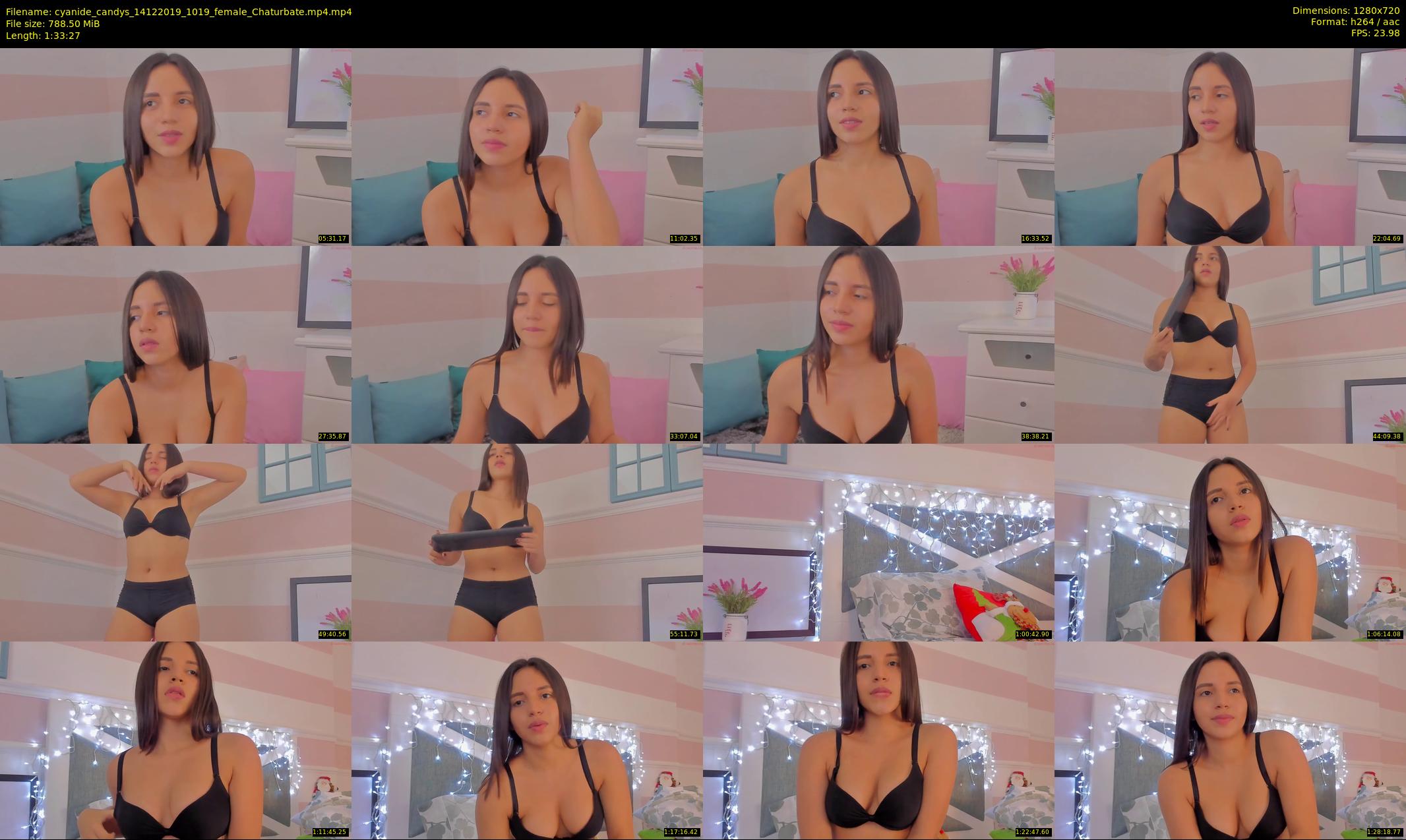 cyanide_candys — 94 minute Chaturbate female cam show recording, 720p, Dec 14, 2019
