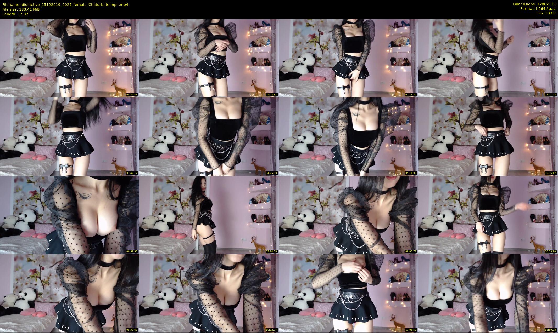 didiactive — 13 minute Chaturbate female cam show recording, 720p, Dec 15, 2019