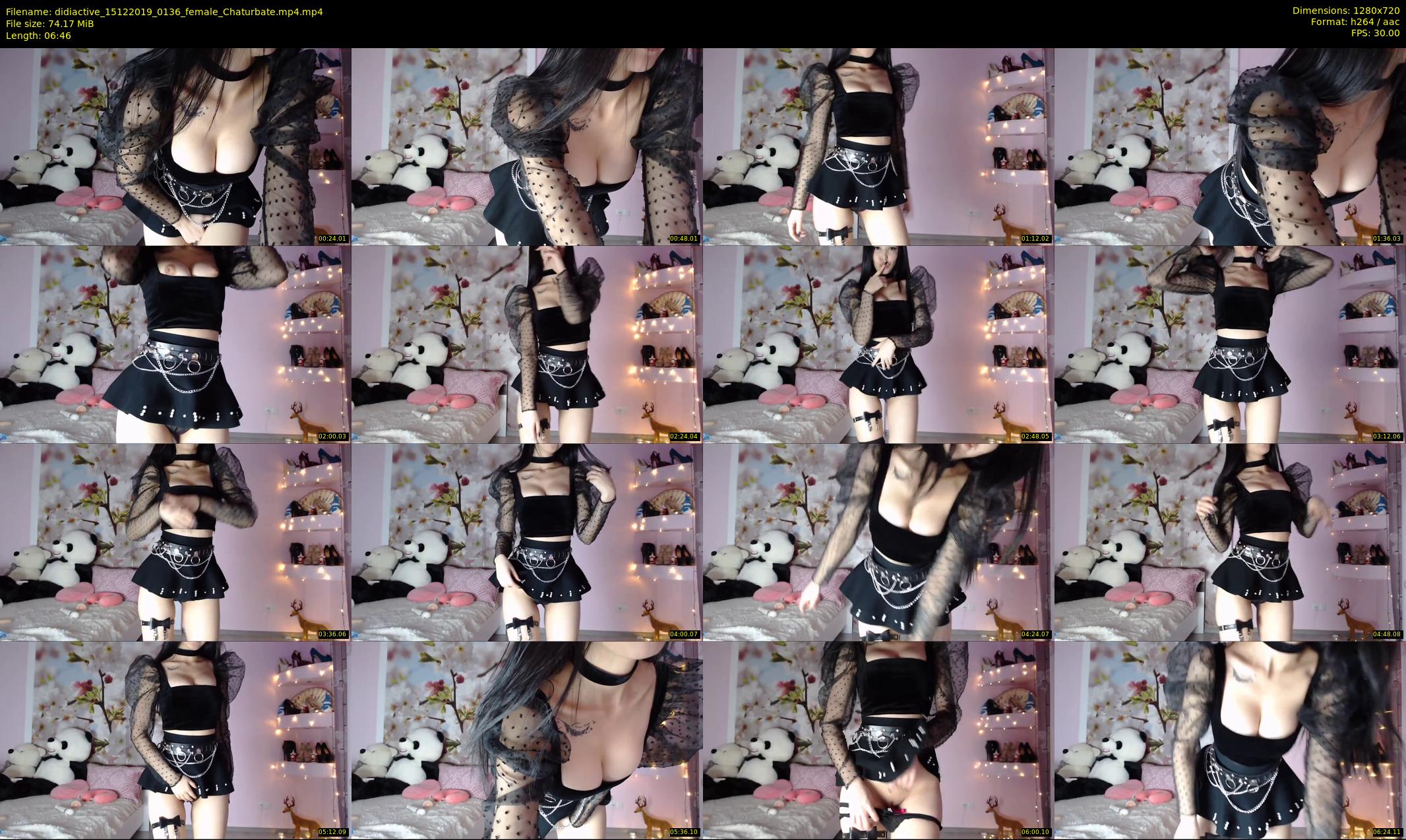 didiactive — 7 minute Chaturbate female cam show recording, 720p, Dec 15, 2019