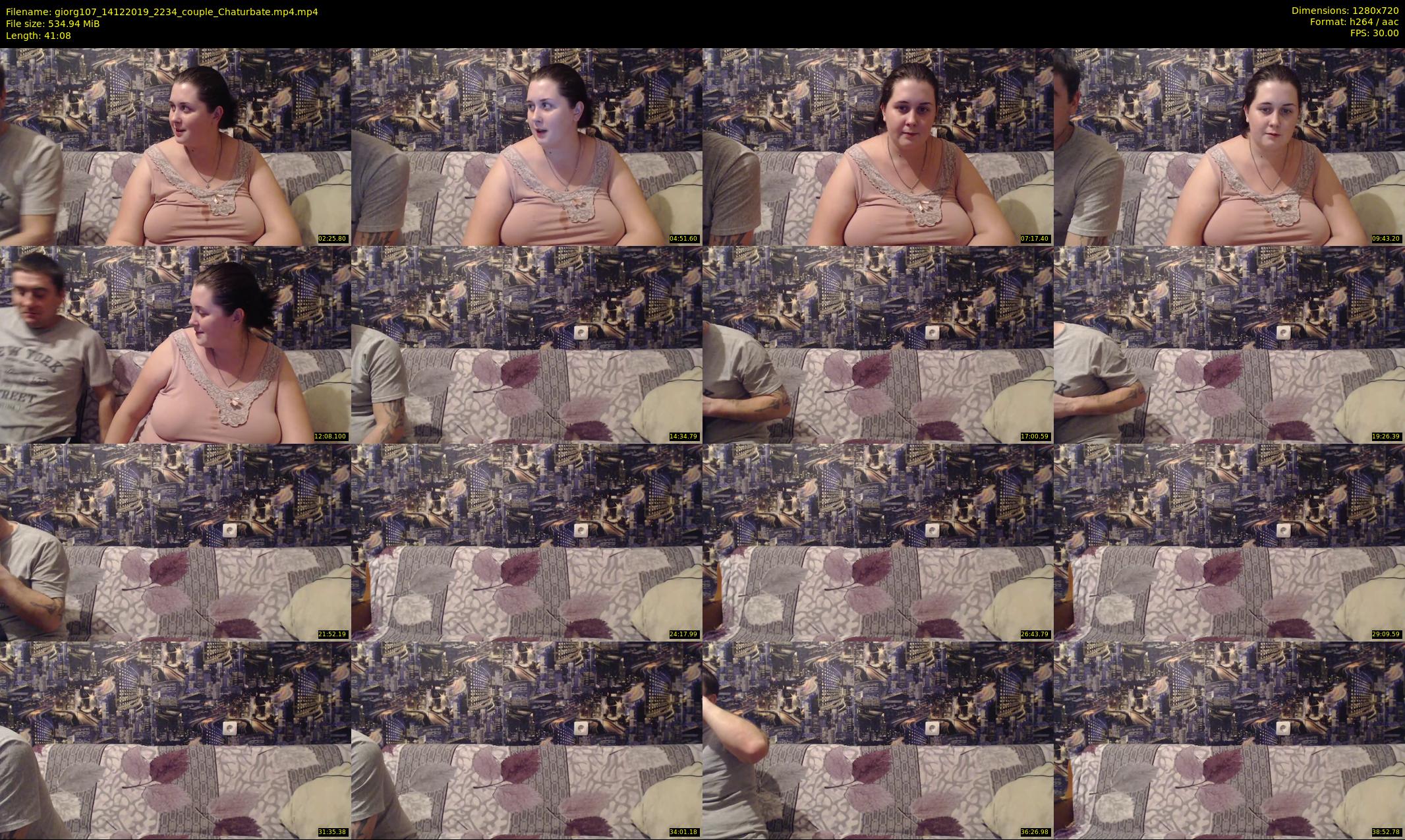 giorg107 — 42 minute Chaturbate couple cam show recording, 720p, Dec 14, 2019