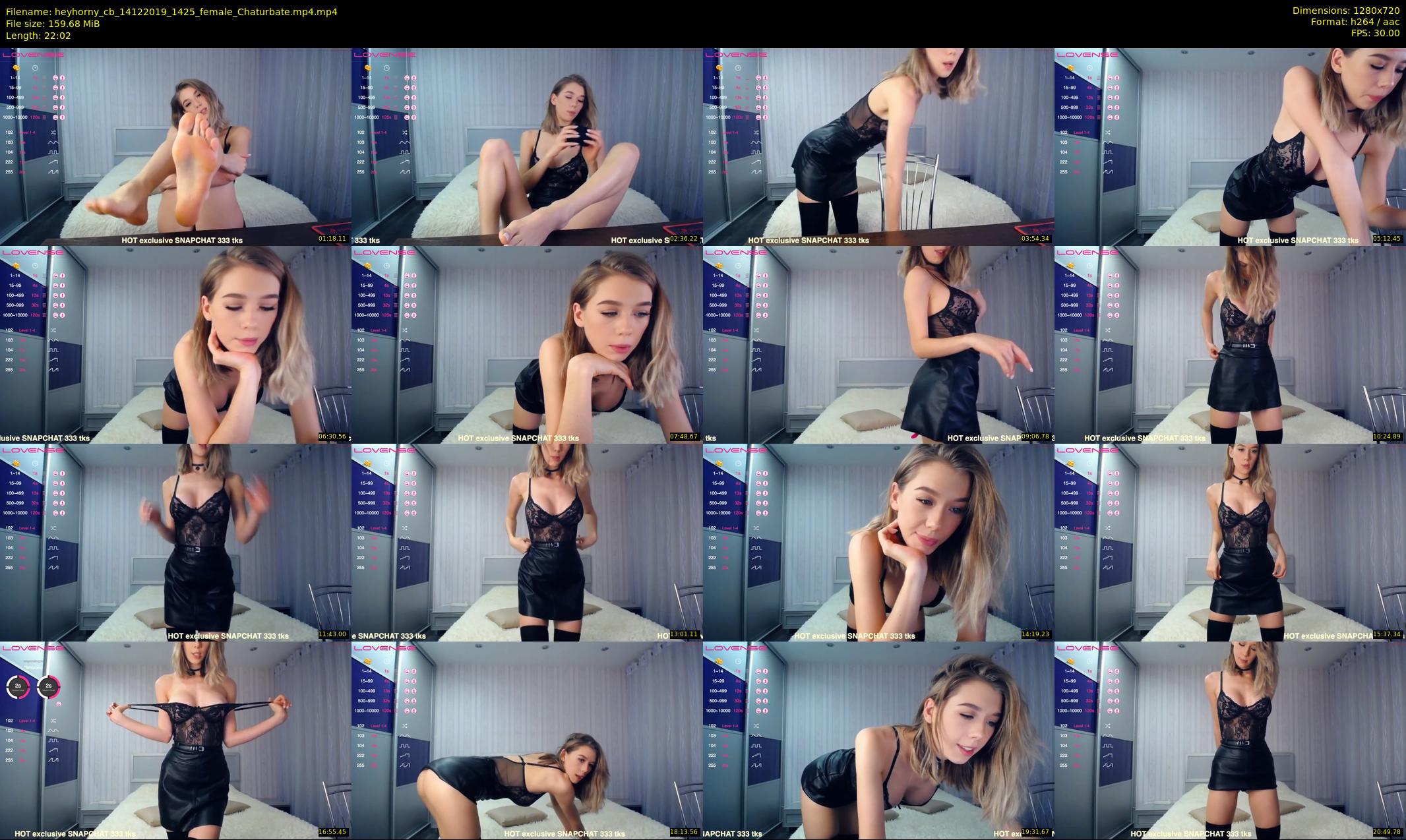 heyhorny_cb — 23 minute Chaturbate couple cam show recording, 720p, Dec 14, 2019