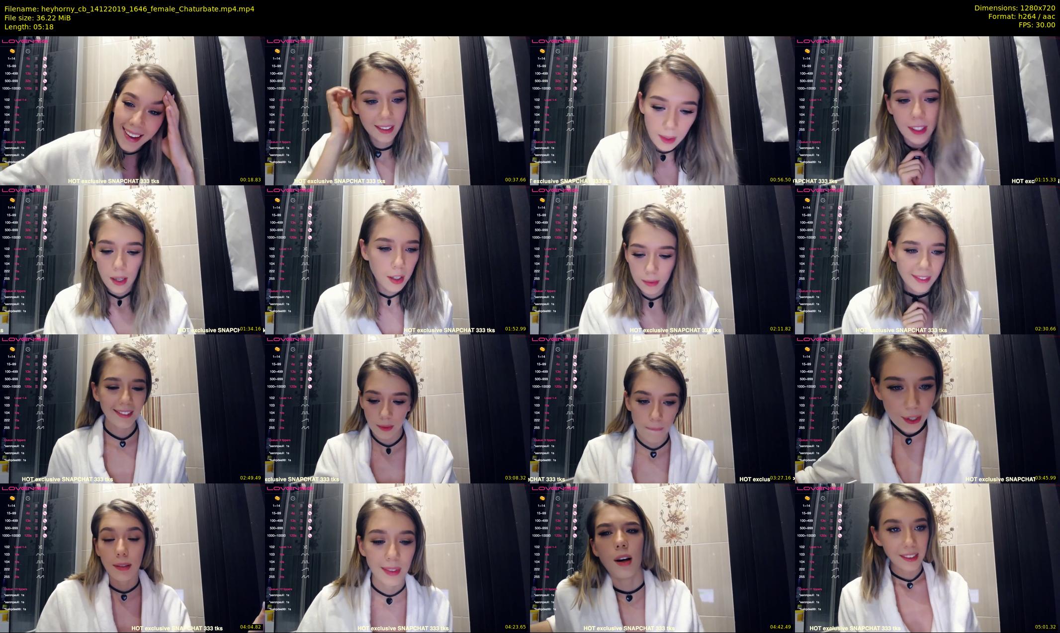 heyhorny_cb — 6 minute Chaturbate couple cam show recording, 720p, Dec 14, 2019