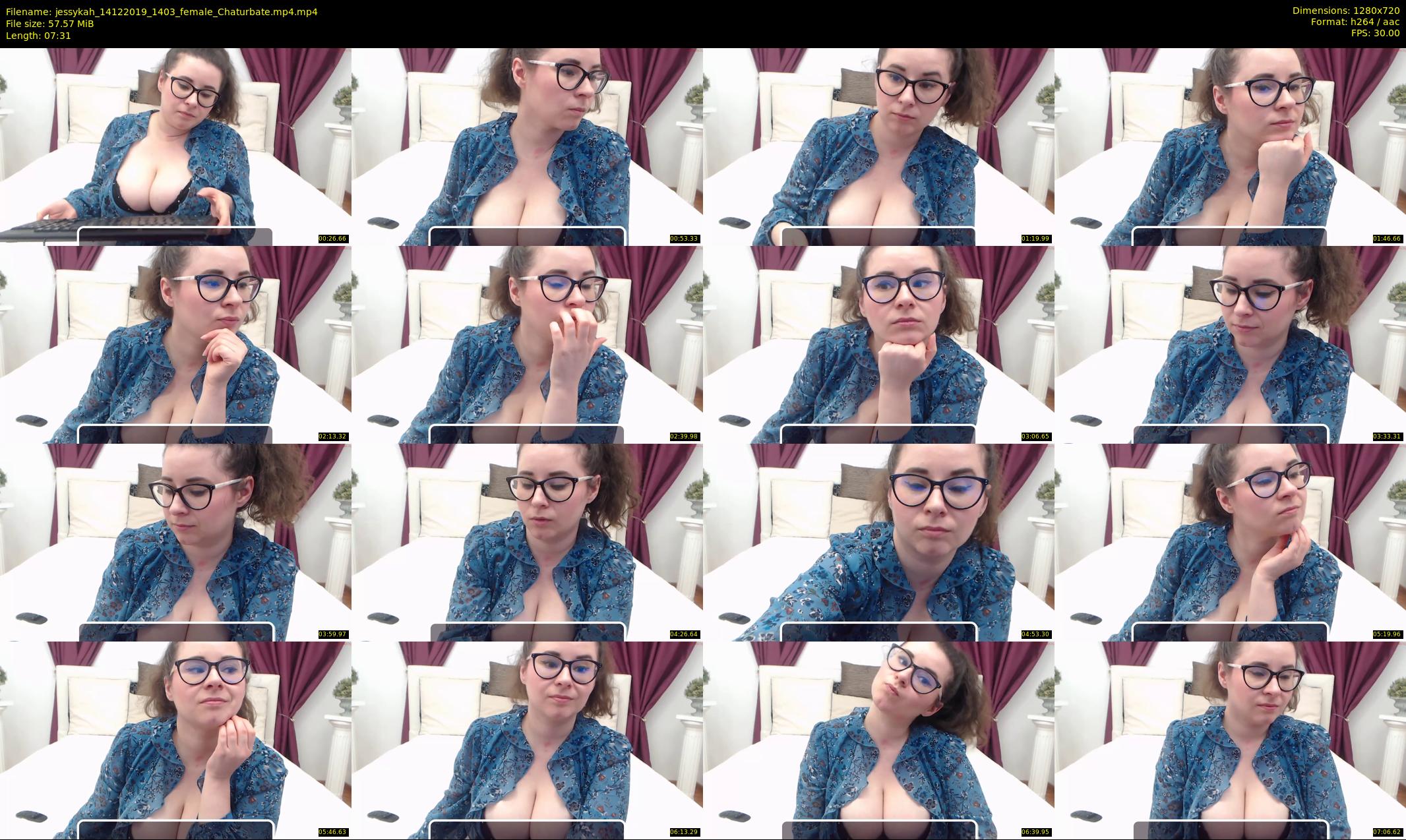 jessykah — 8 minute Chaturbate female cam show recording, 720p, Dec 14, 2019