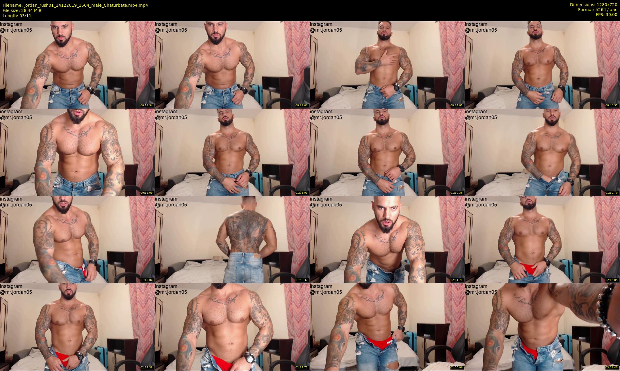 jordan_rush01 — 4 minute Chaturbate male cam show recording, 720p, Dec 14, 2019