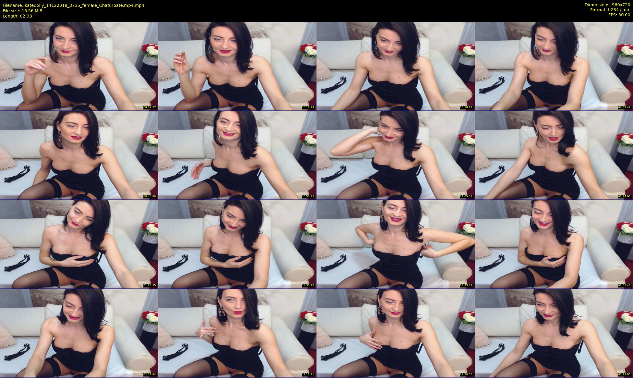katedolly — 3 minute Chaturbate female cam show recording, 720p, Dec 14, 2019