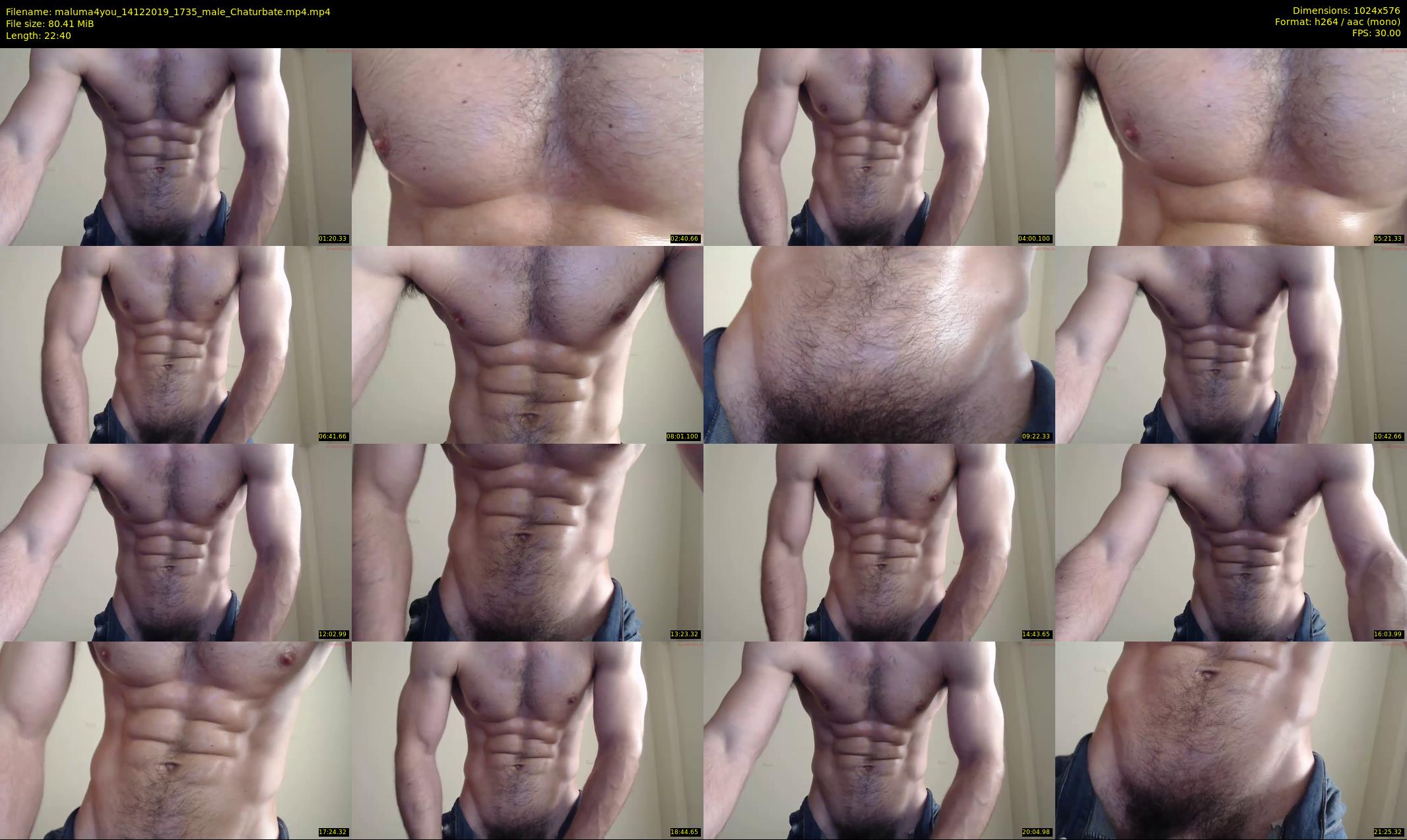 maluma4you — 23 minute Chaturbate male cam show recording, 480p, Dec 14, 2019