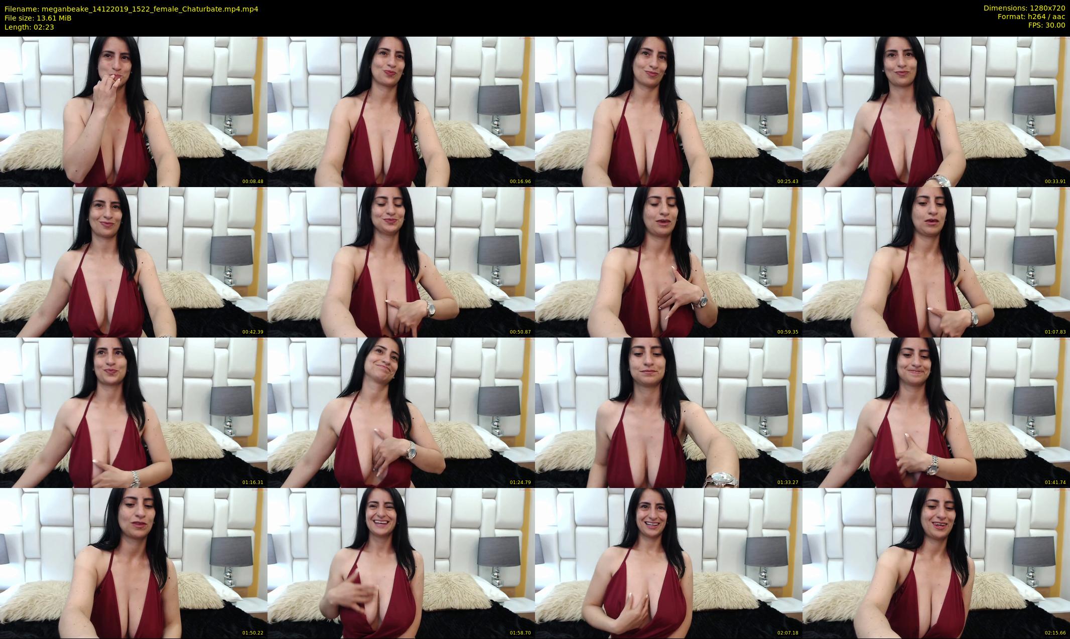 meganbeake — 3 minute Chaturbate female cam show recording, 720p, Dec 14, 2019