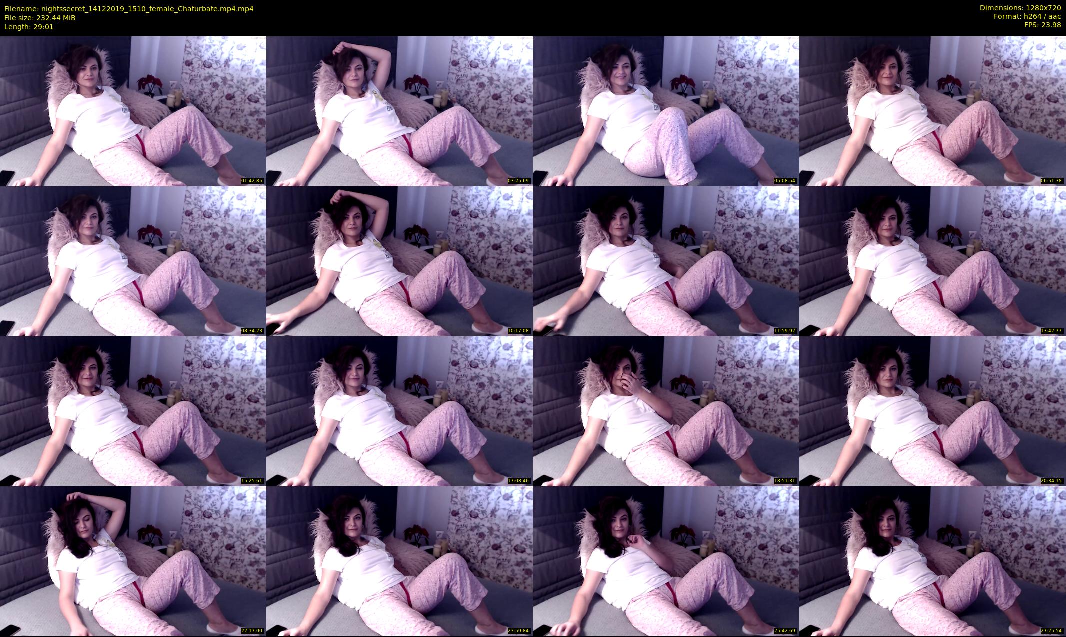 nightssecret — 30 minute Chaturbate female cam show recording, 720p, Dec 14, 2019