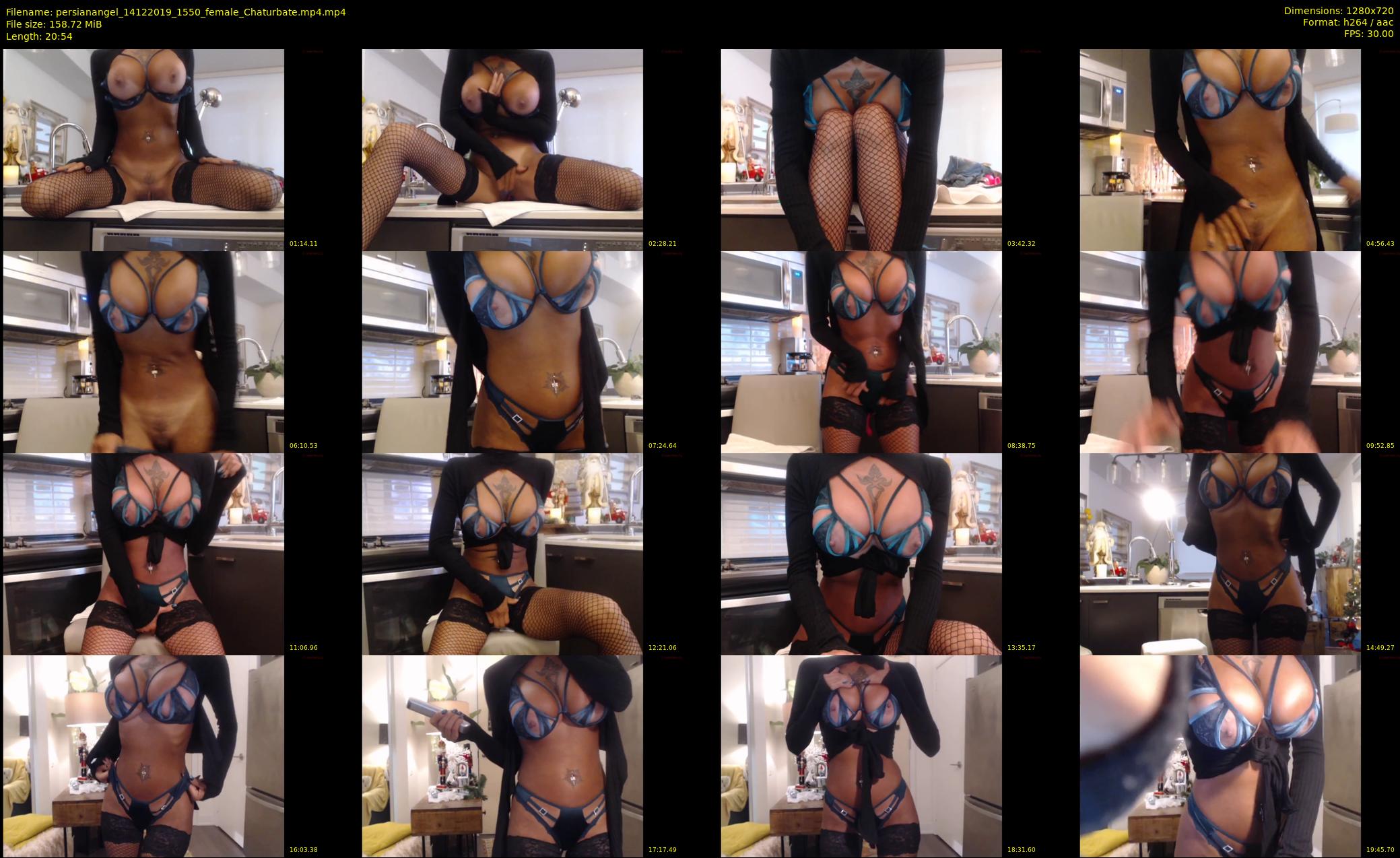 persianangel — 21 minute Chaturbate female cam show recording, 720p, Dec 14, 2019